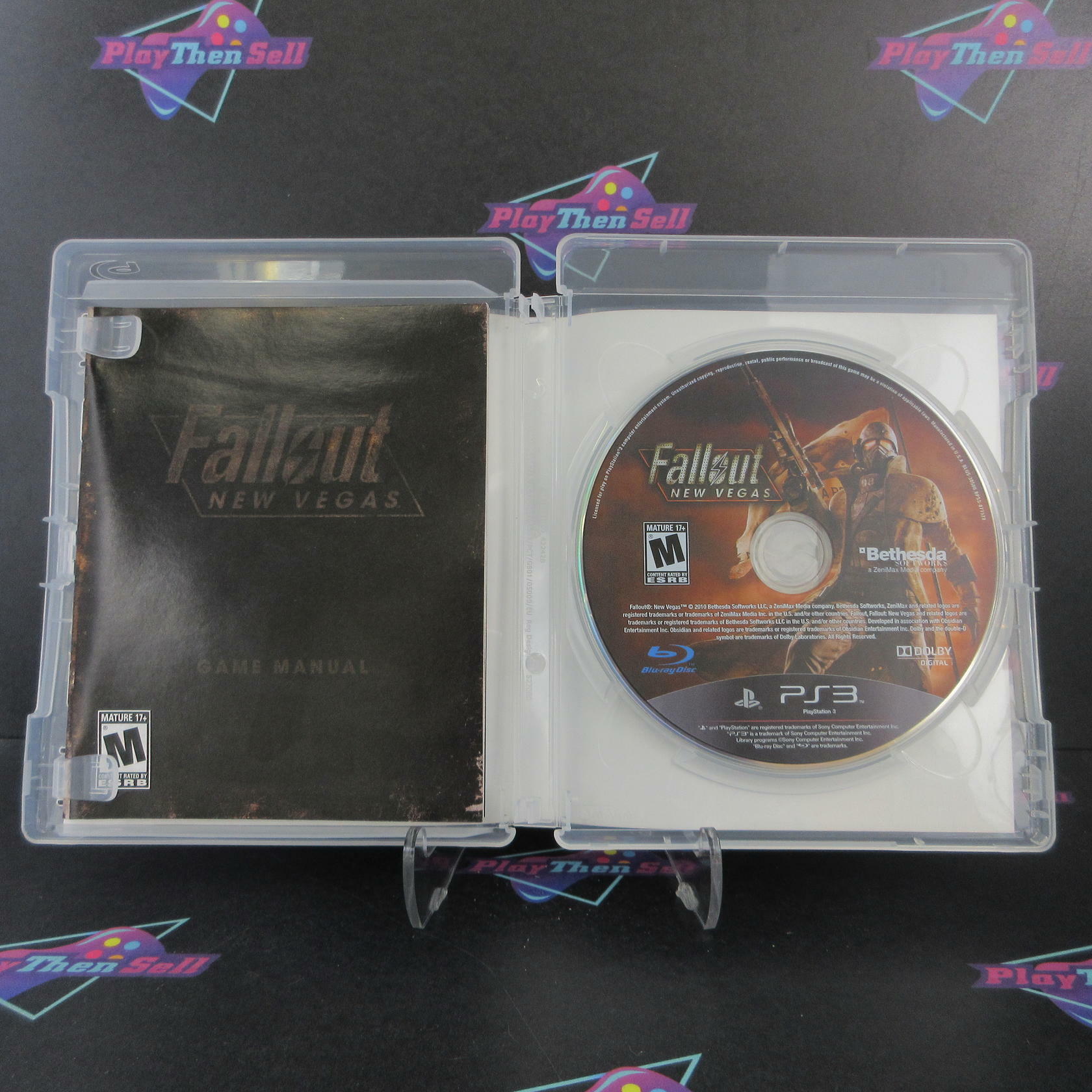 Fallout New Vegas PS3 PlayStation 3 + Sleeve Complete - Excellent