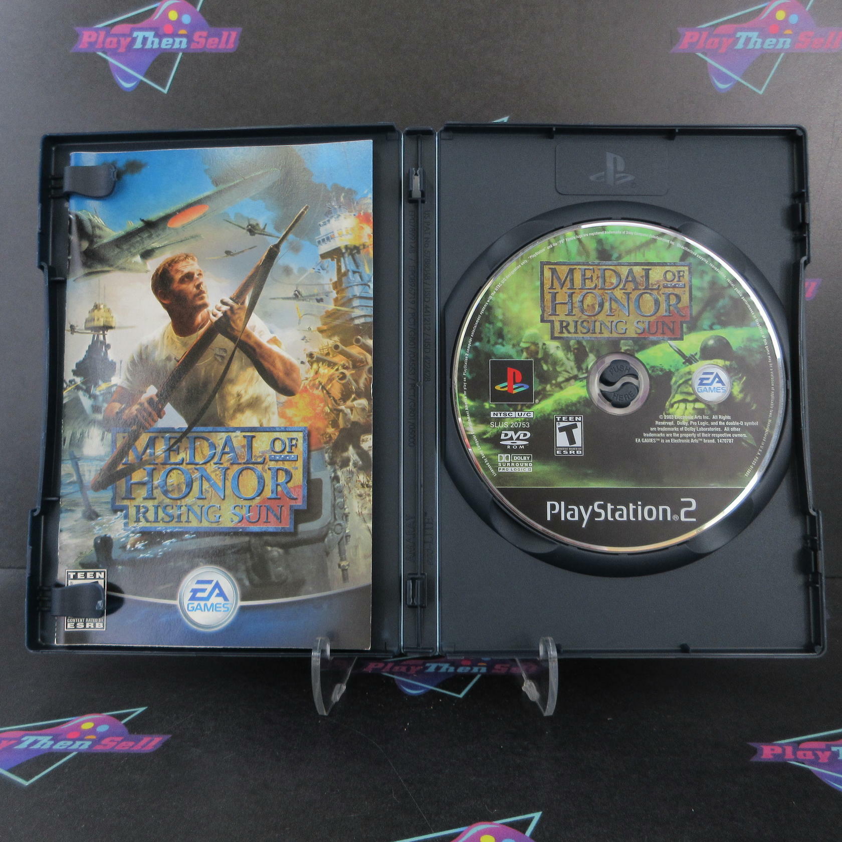 Medal of Honor Rising Sun PS2 PlayStation 2 Complete - Excellent
