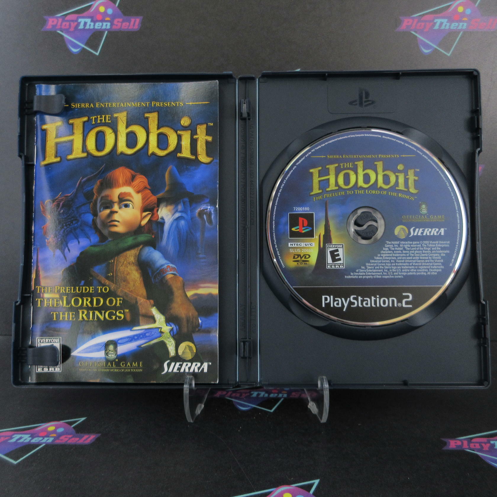 The Hobbit PS2 PlayStation 2 + Reg Card Complete - Excellent