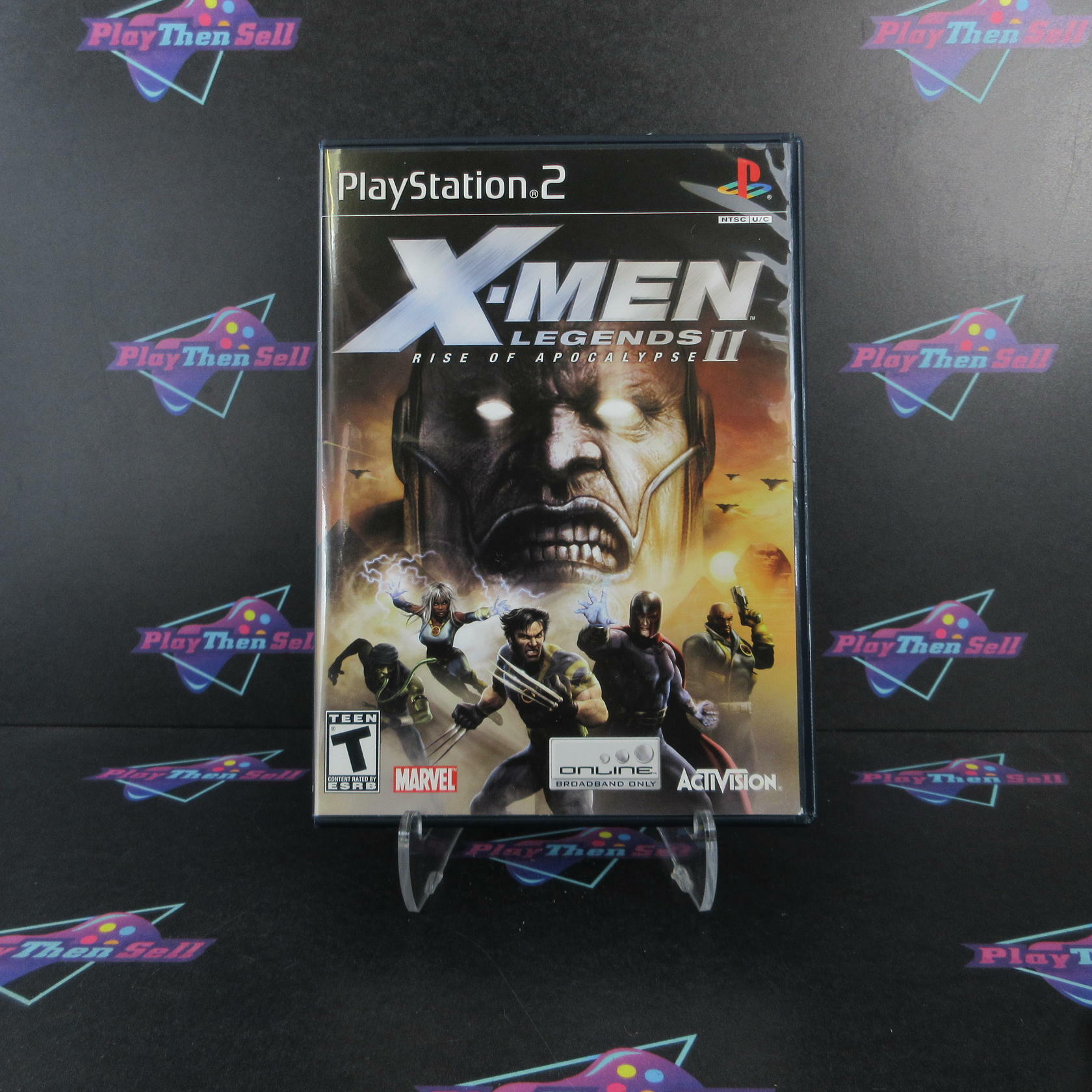 X-Men Legends II Rise of Apocalypse PS2 PlayStation 2 Complete - Excellent