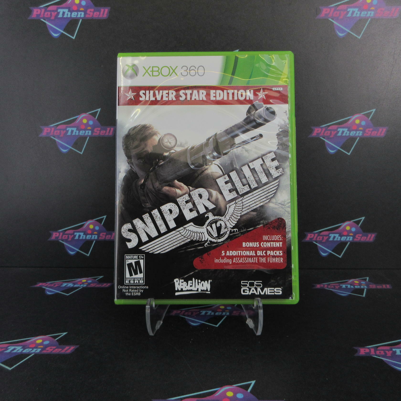 Sniper Elite V2 Silver Star Edition Xbox 360 Complete - Excellent