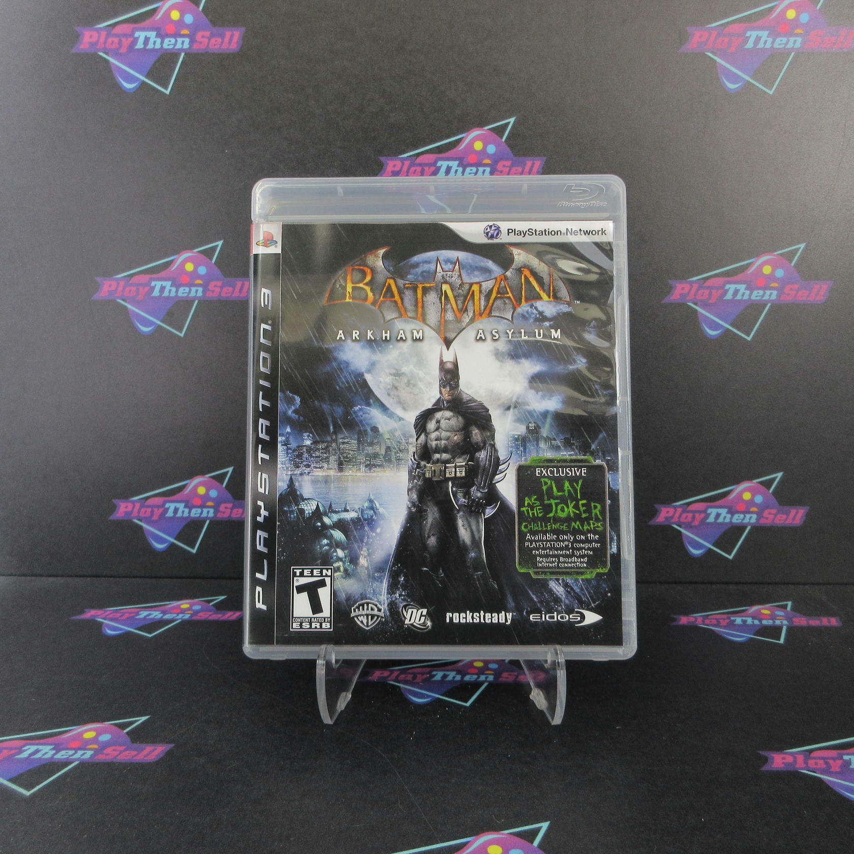Batman Arkham Asylum PS3 PlayStation 3 Complete - Excellent
