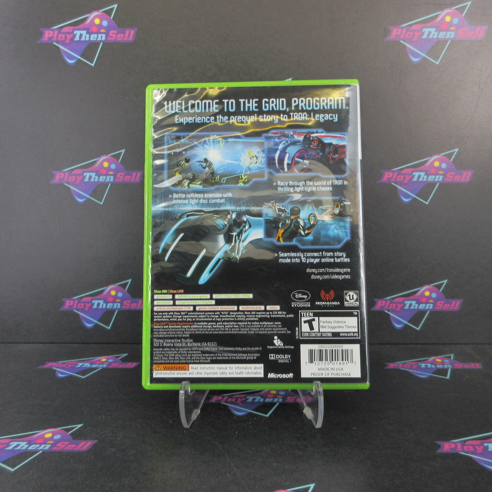 TRON Evolution Xbox 360 Complete - Excellent