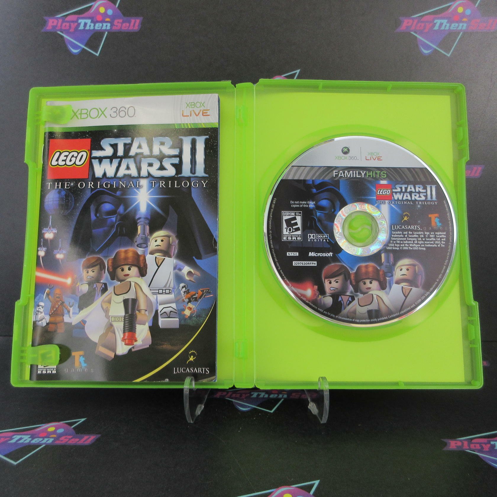 Lego Star Wars II The Original Trilogy Xbox 360 PH Complete - Excellent