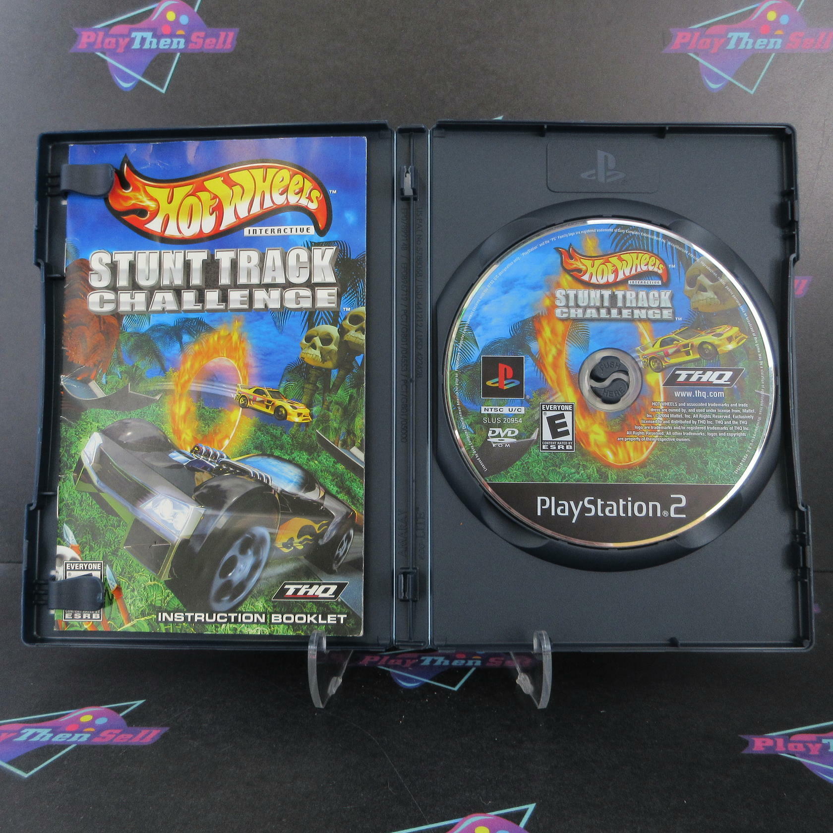 Hot Wheels Stunt Track Challenge PS2 PlayStation 2 Complete - Excellent