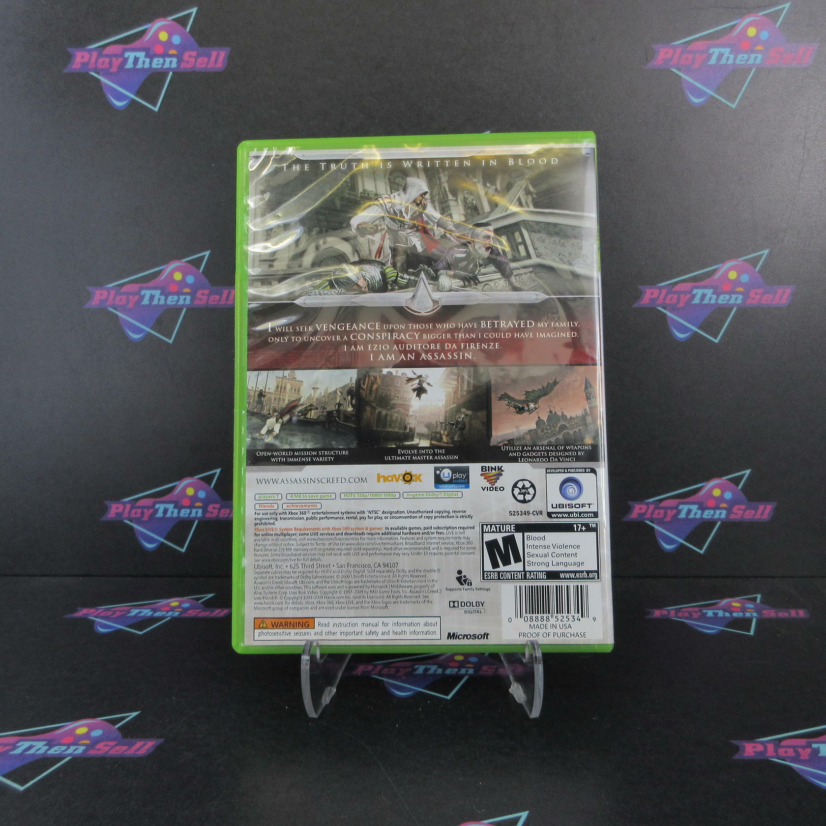 Assassin's Creed II 2 Xbox 360 Complete - Excellent