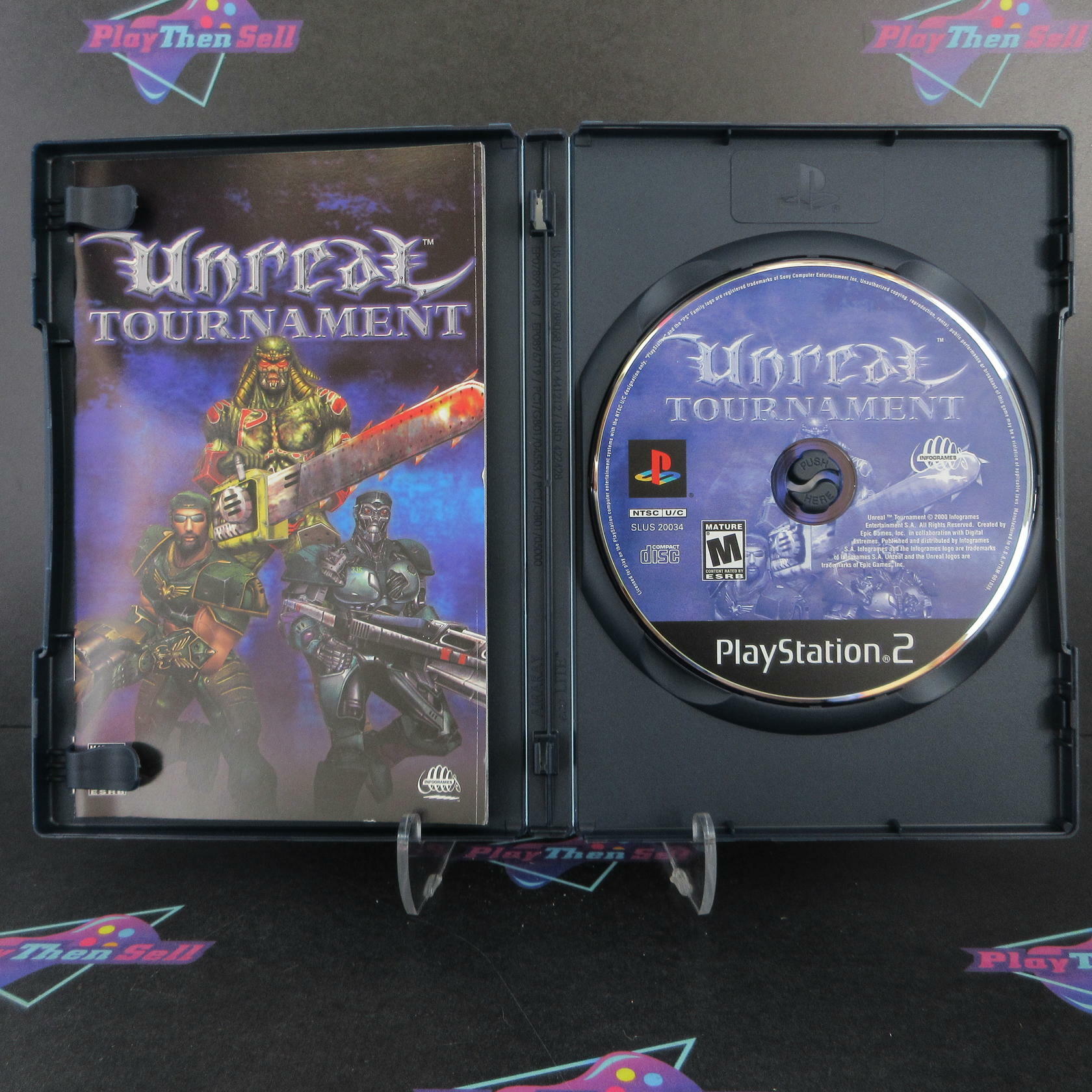 Unreal Tournament PS2 PlayStation 2 Complete - Excellent