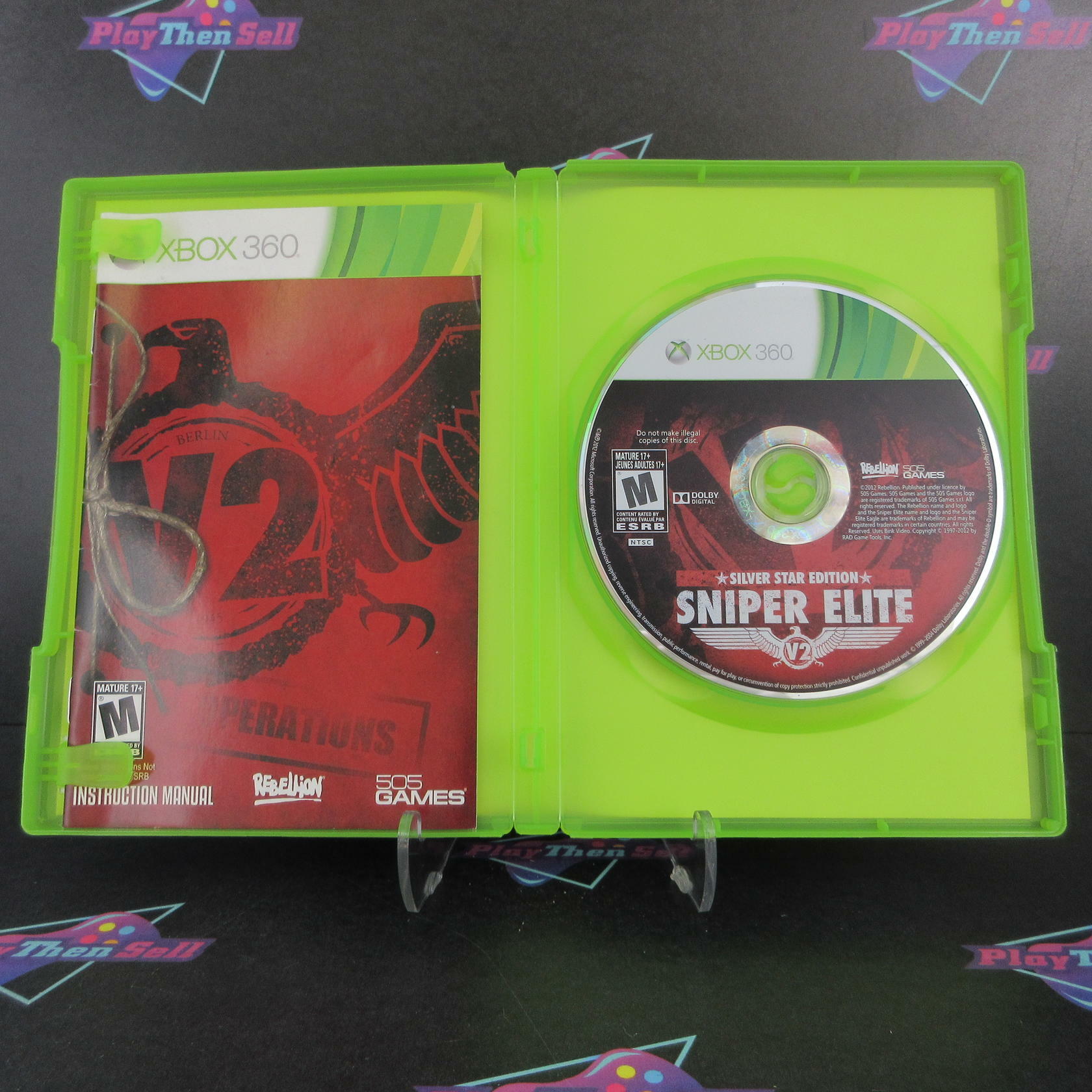 Sniper Elite V2 Silver Star Edition Xbox 360 Complete - Excellent