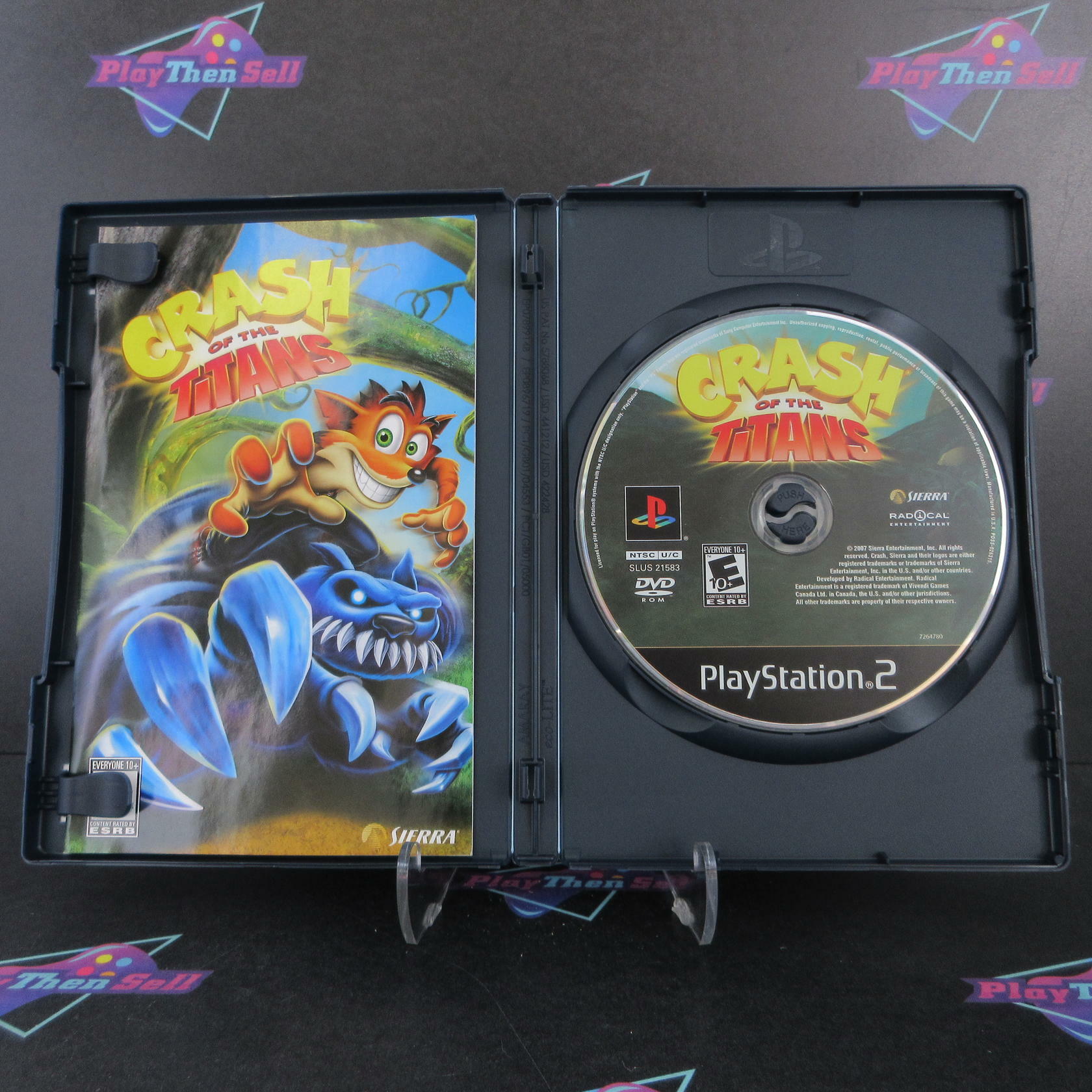 Crash of the Titans PS2 PlayStation 2 Complete - Excellent