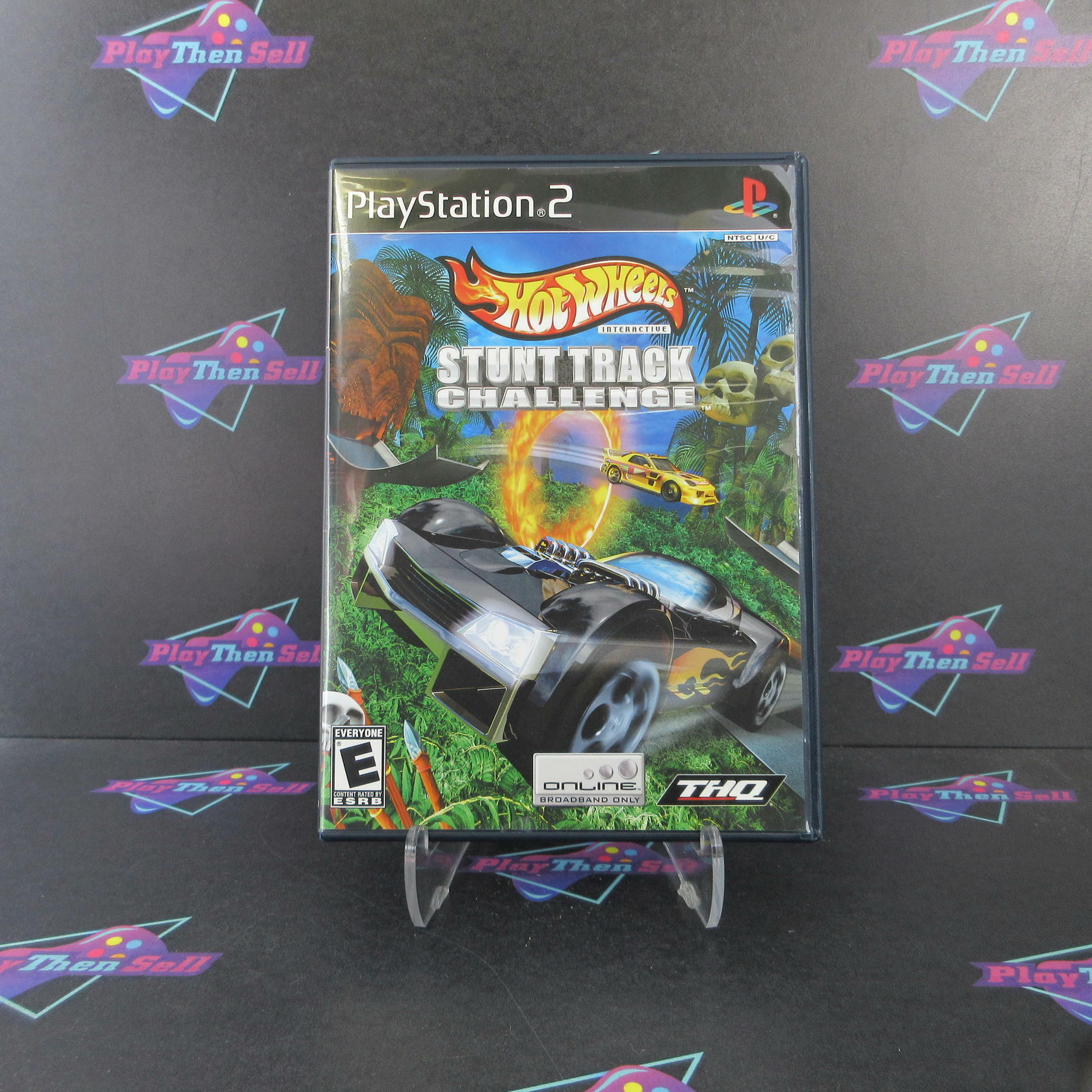Hot Wheels Stunt Track Challenge PS2 PlayStation 2 Complete - Excellent