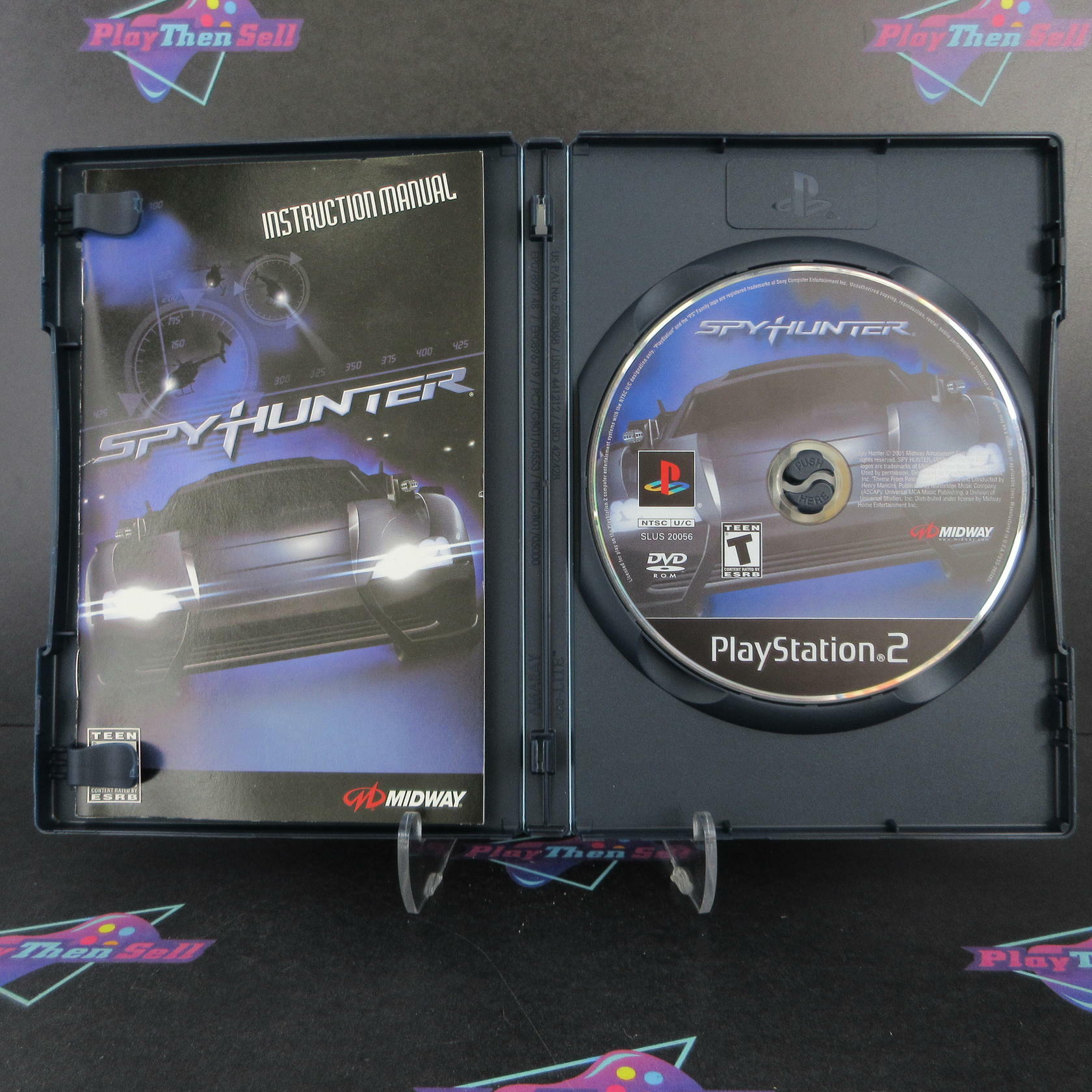 Spy Hunter PS2 PlayStation 2 + Reg Card Complete