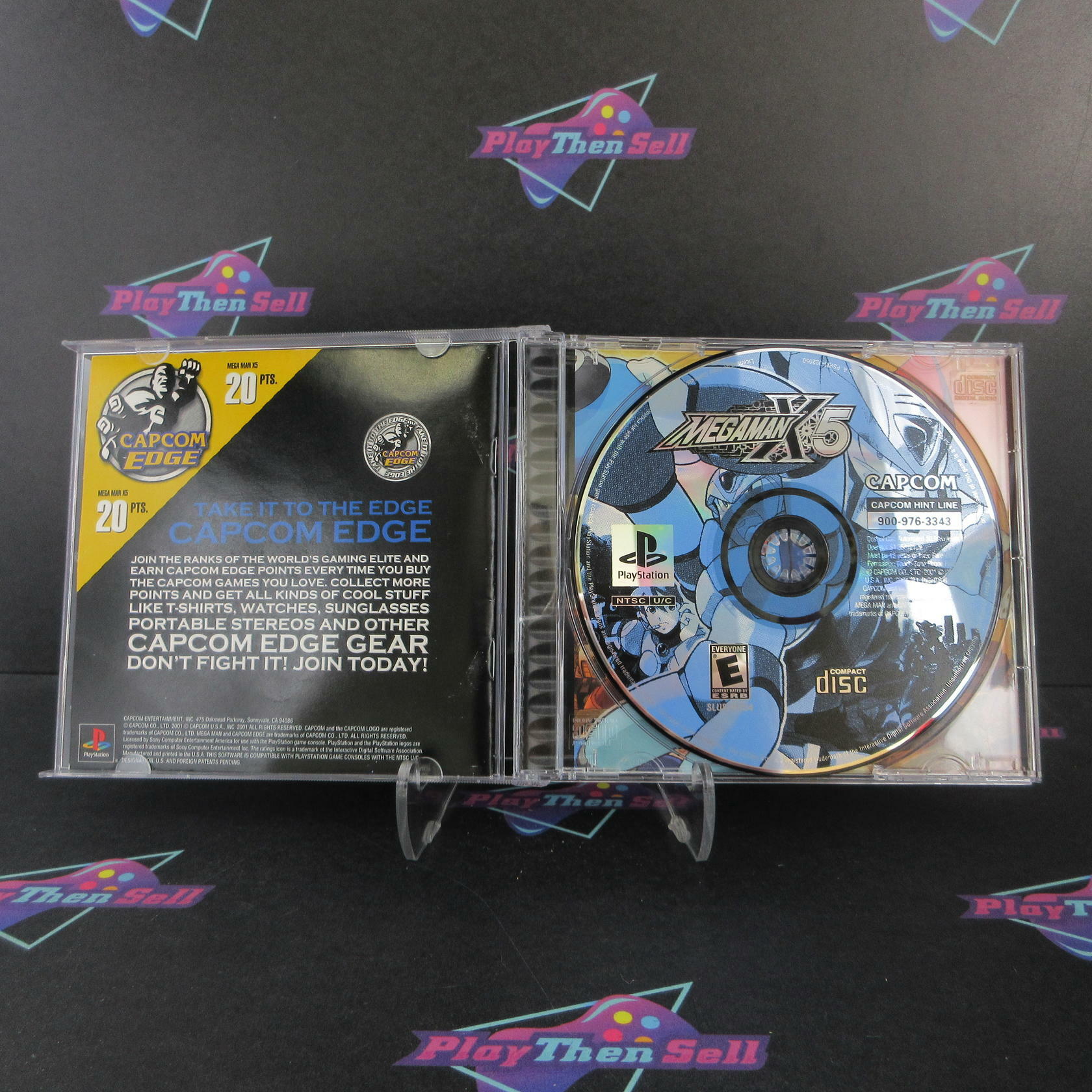 Mega Man X5 PS1 PlayStation 1 Complete - Excellent
