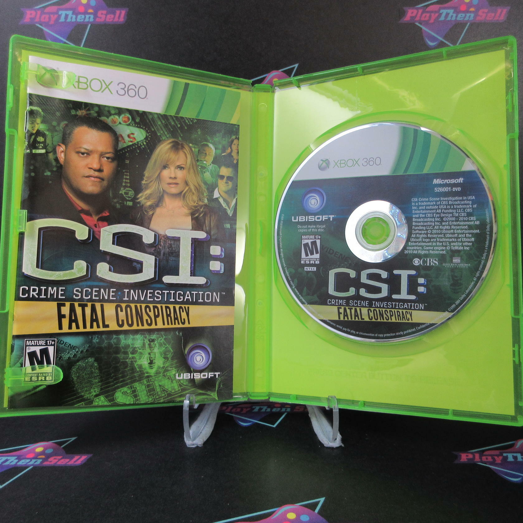 CSI Fatal Conspiracy - Xbox 360 - Like New