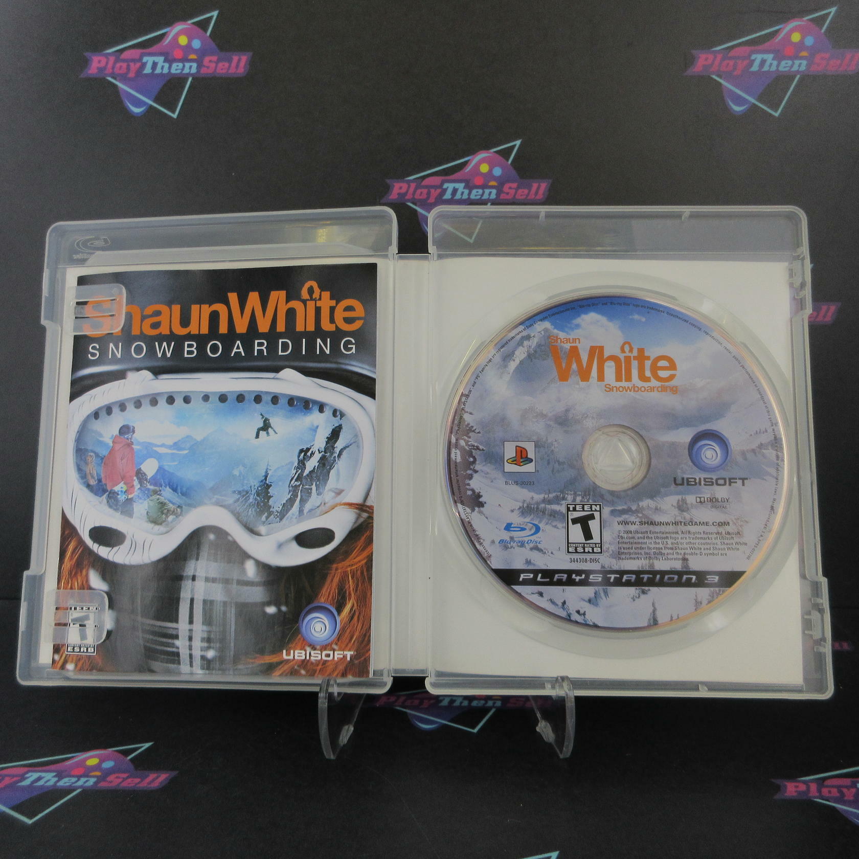 Shaun White Snowboarding PS3 PlayStation 3 AD Complete CIB - Very Good