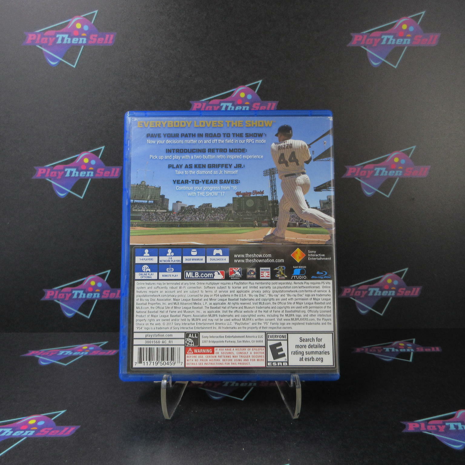 MLB The Show 17 PlayStation 4 PS4 AD - Very Good