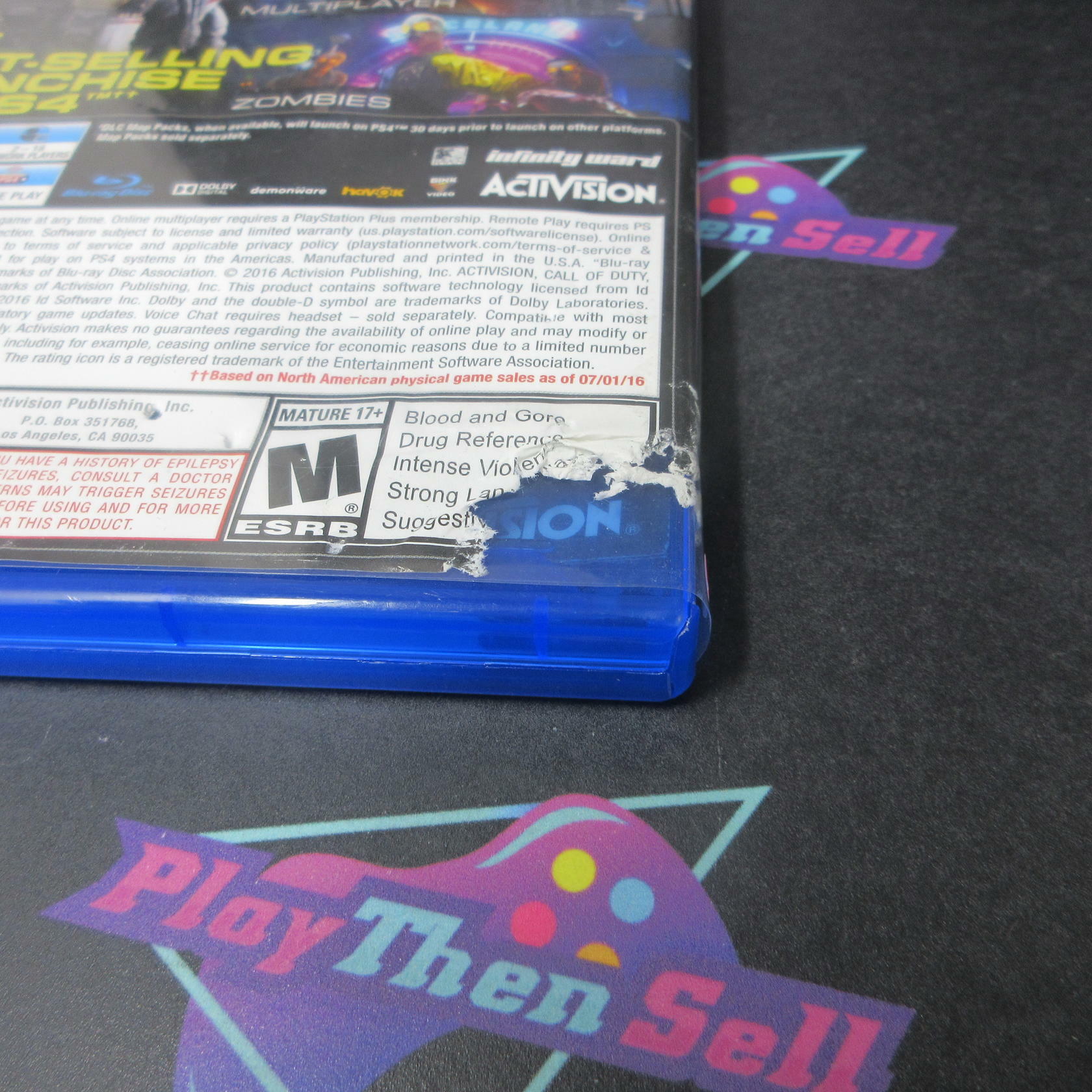 Call of Duty Infinite Warfare PS4 PlayStation 4 AD - Very Good