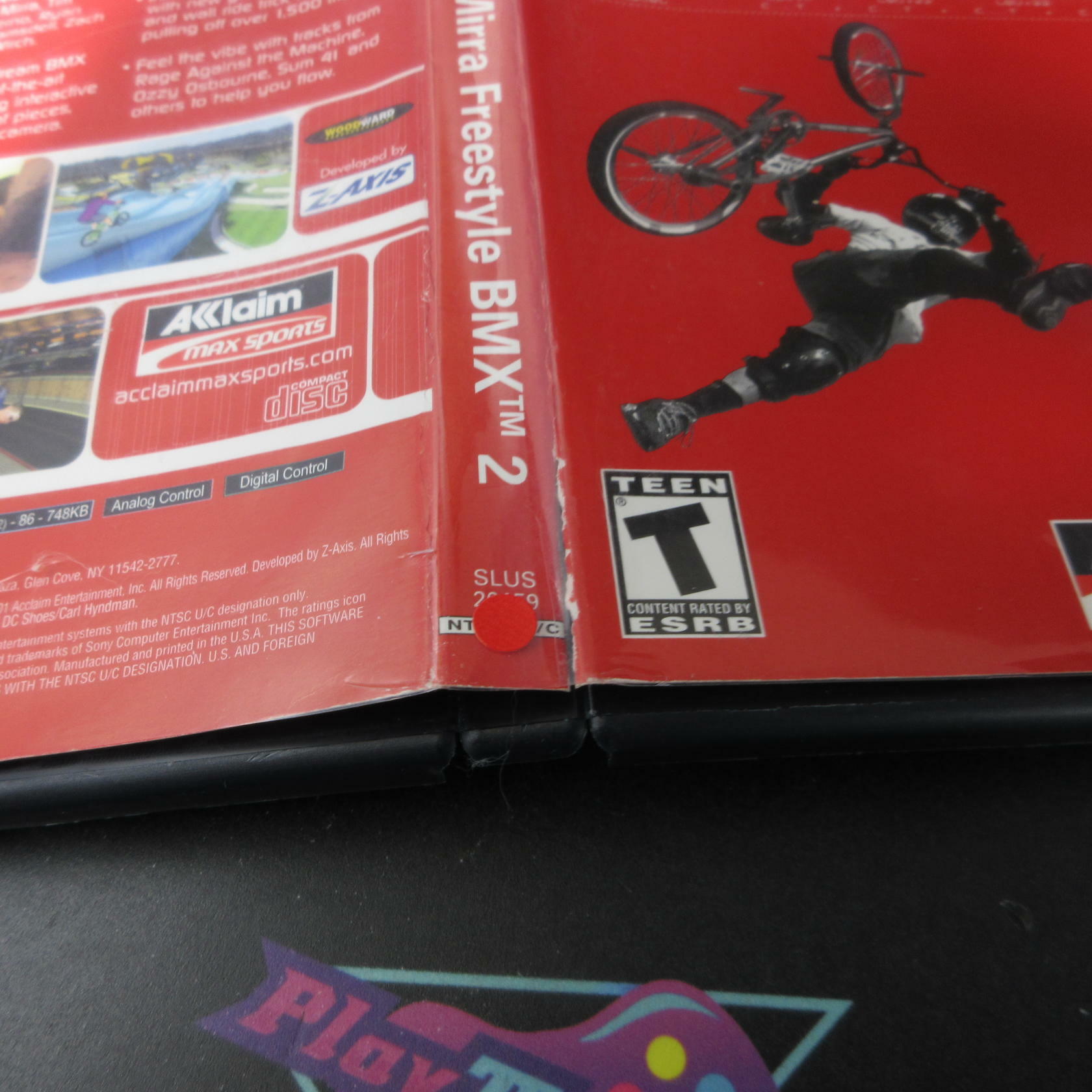 Dave Mirra 2 Freestyle BMX PS2 PlayStation 2 AD/NM - Very Good
