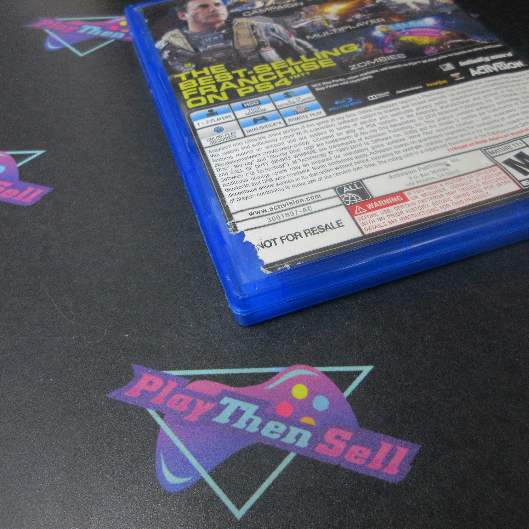 Call of Duty Infinite Warfare PS4 PlayStation 4 AD - Very Good