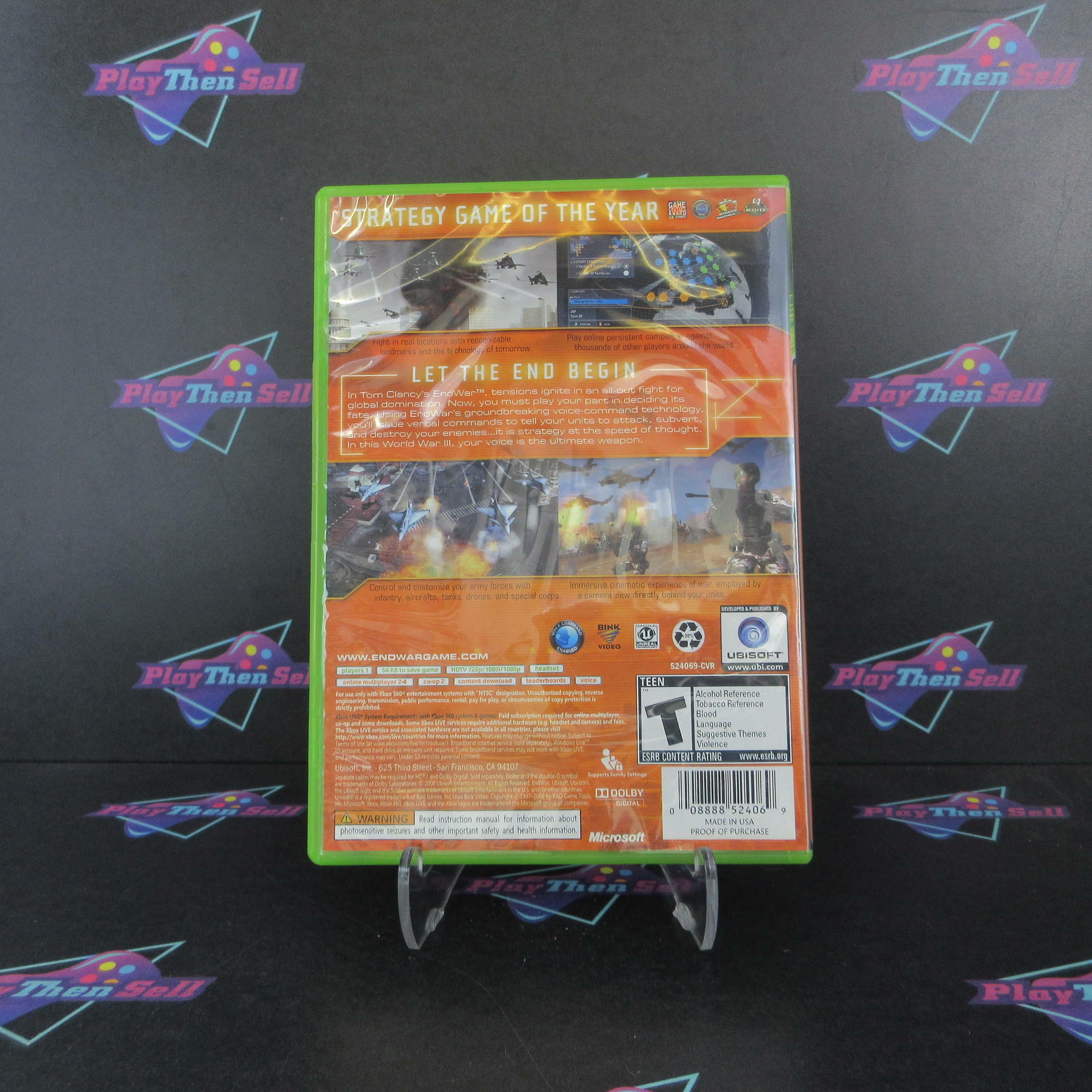 Tom Clancy's EndWar Xbox 360 + Guide Complete - Excellent