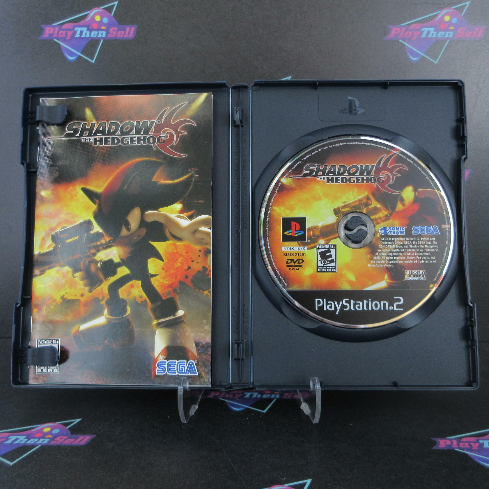 Shadow The Hedgehog PS2 PlayStation 2 + Reg Card Complete - Excellent