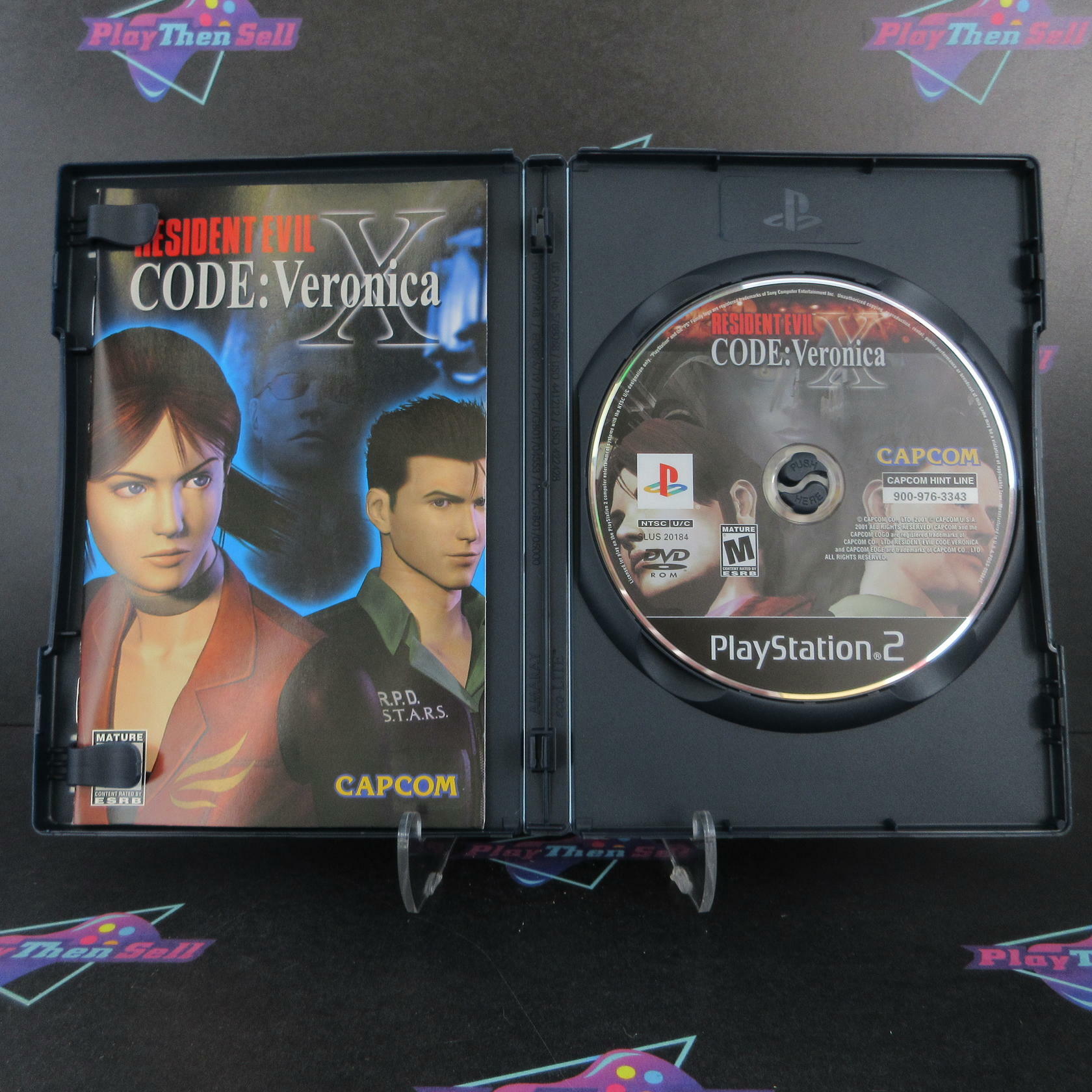 Resident Evil Code Veronica PS2 PlayStation 2 Complete - Excellent