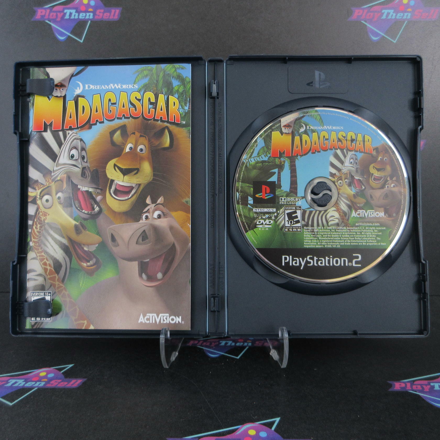 Madagascar PS2 PlayStation 2 Complete - Excellent