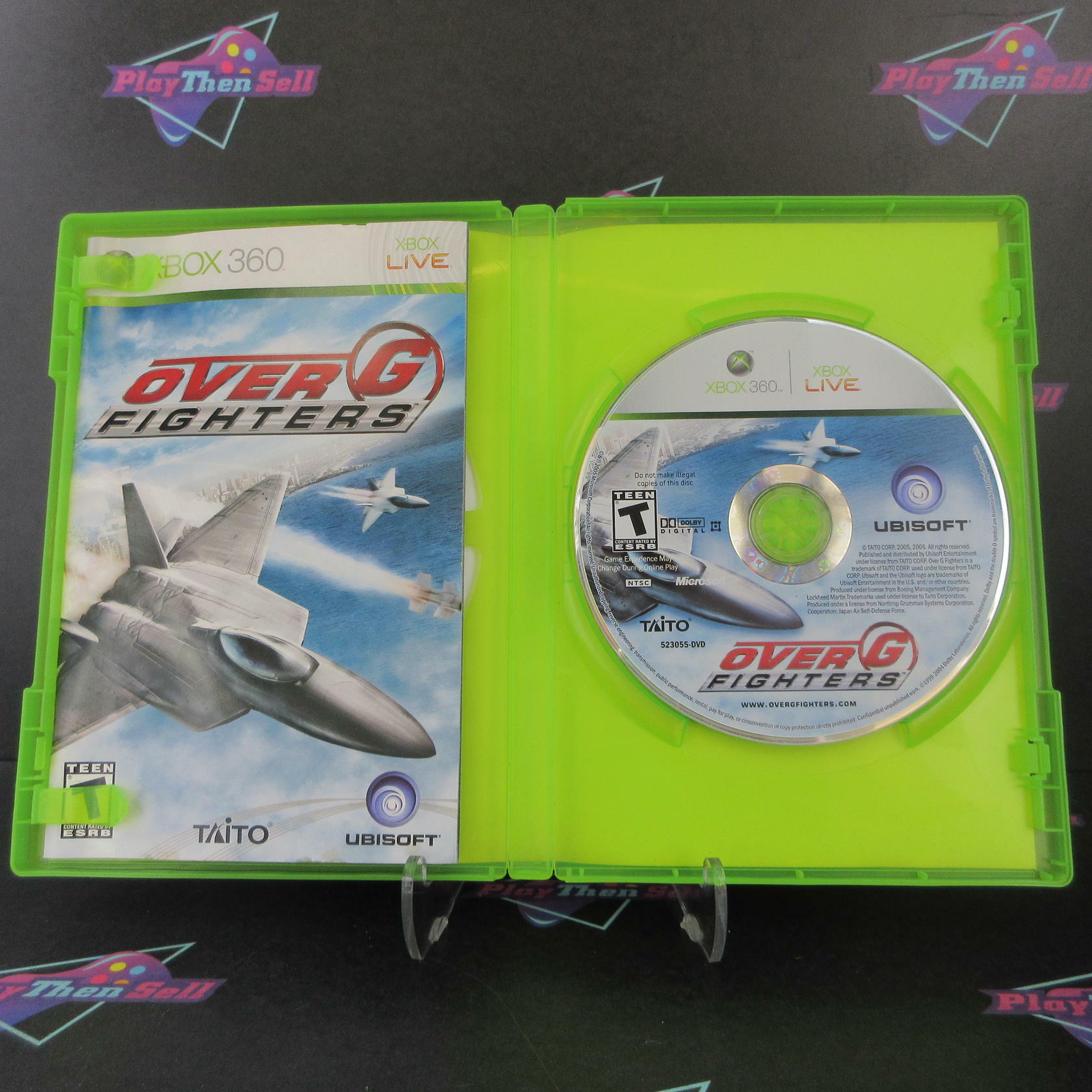 Over G Fighters Xbox 360 AD Complete CIB - Very Good