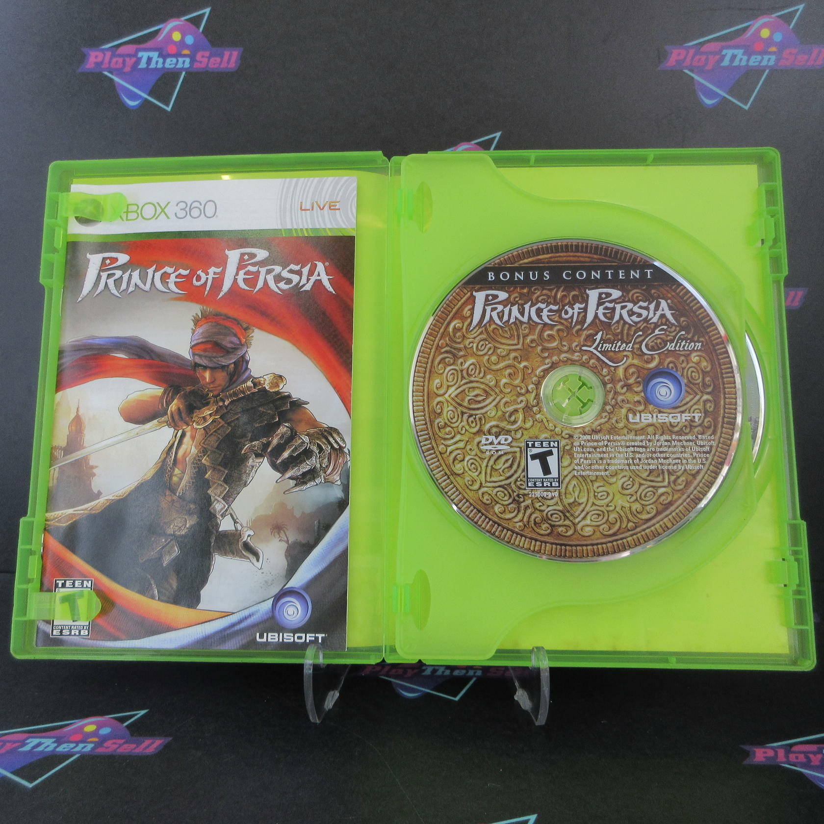 Prince Of Persia Xbox 360 AD + Bonus Disc Complete CIB - Very Good