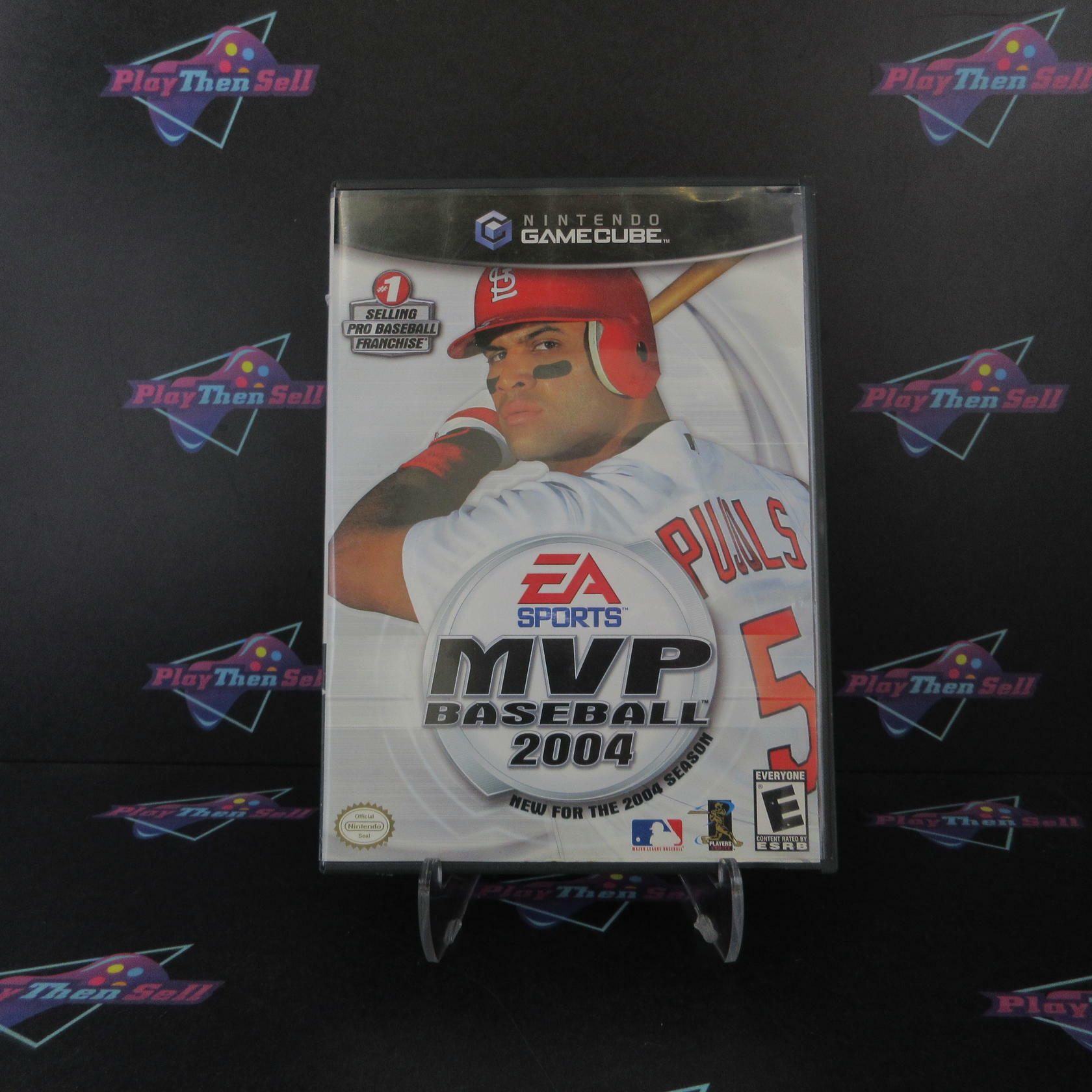 MVP Baseball 2004 Nintendo GameCube AD Complete CIB - Very Good