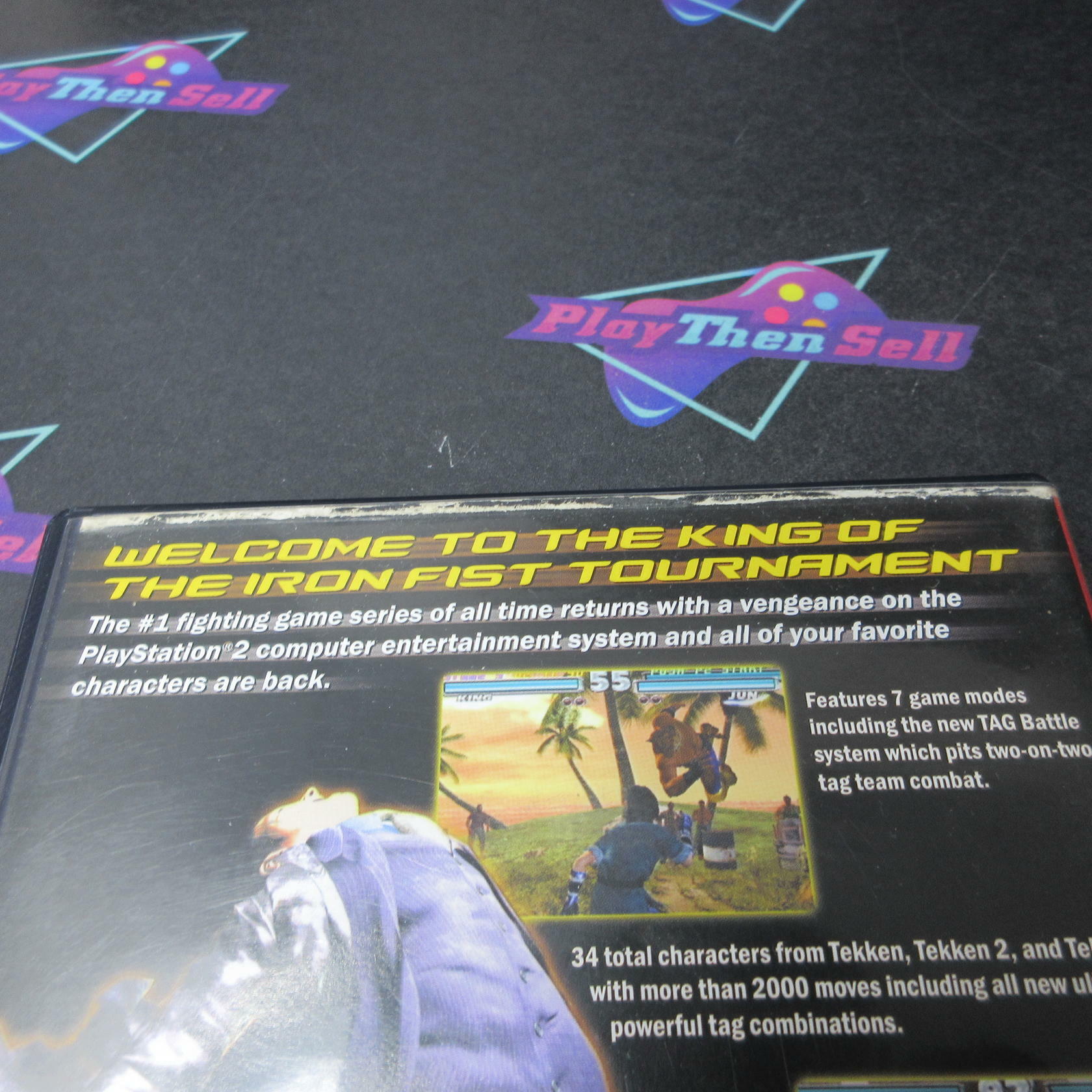 Tekken Tag Tournament GH PS2 PlayStation 2 AD + Reg Card Complete CIB - Very Good