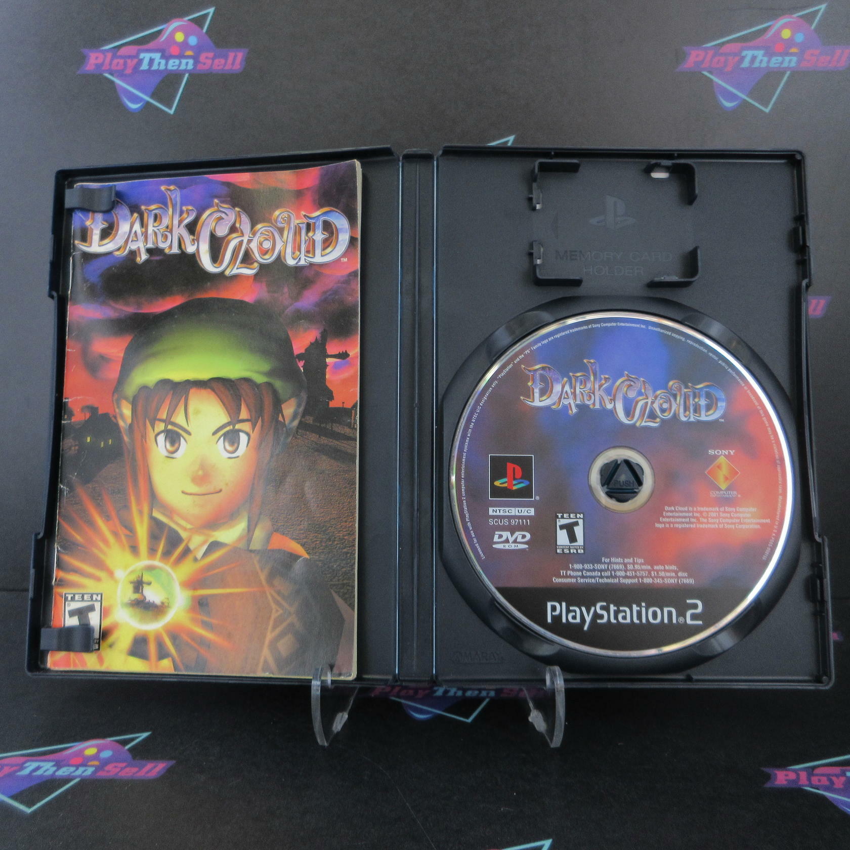 Dark Cloud PS2 PlayStation 2 AD Complete CIB - Very Good