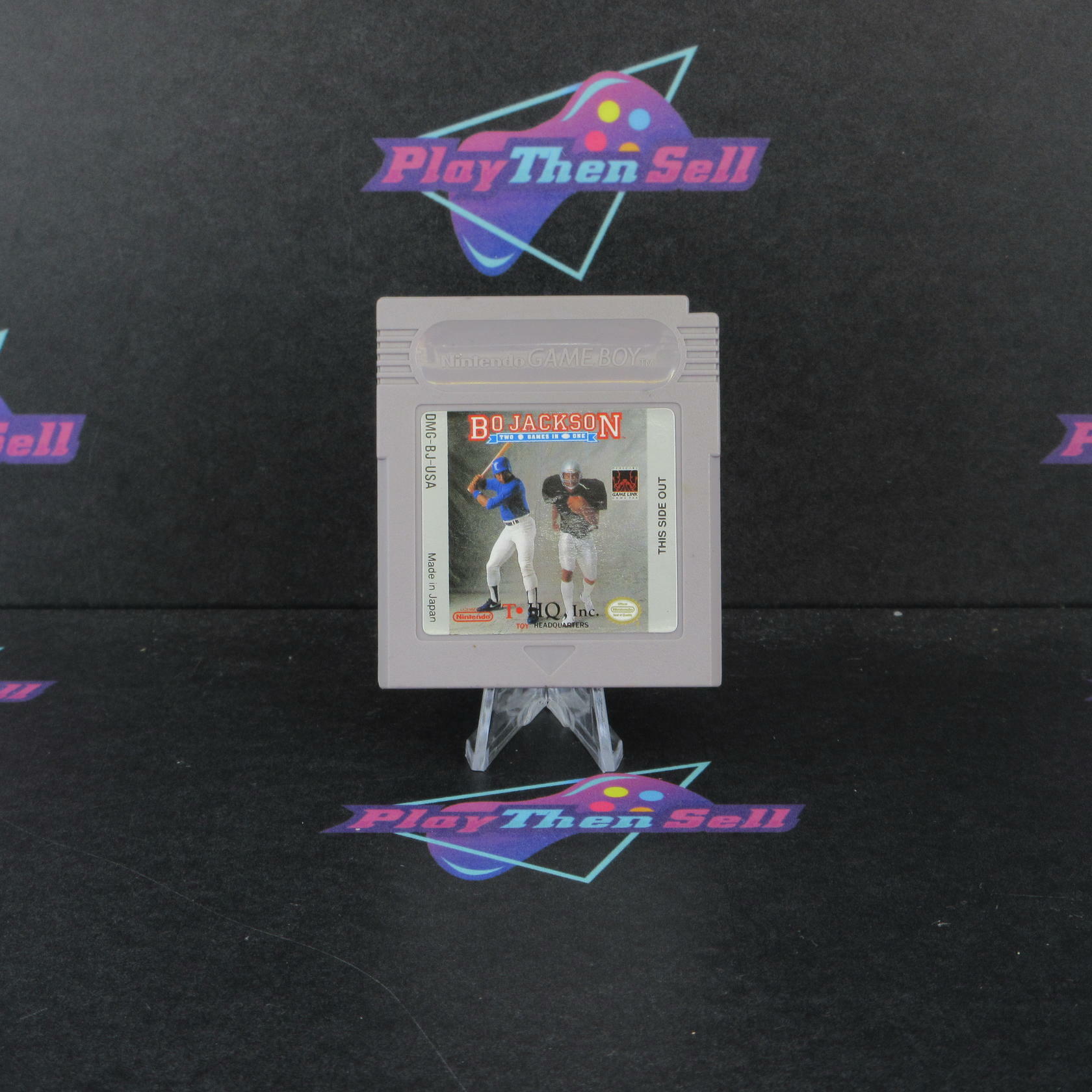 Bo Jackson Baseball and Football 2 Games in 1 Nintendo Gameboy - Refurbished