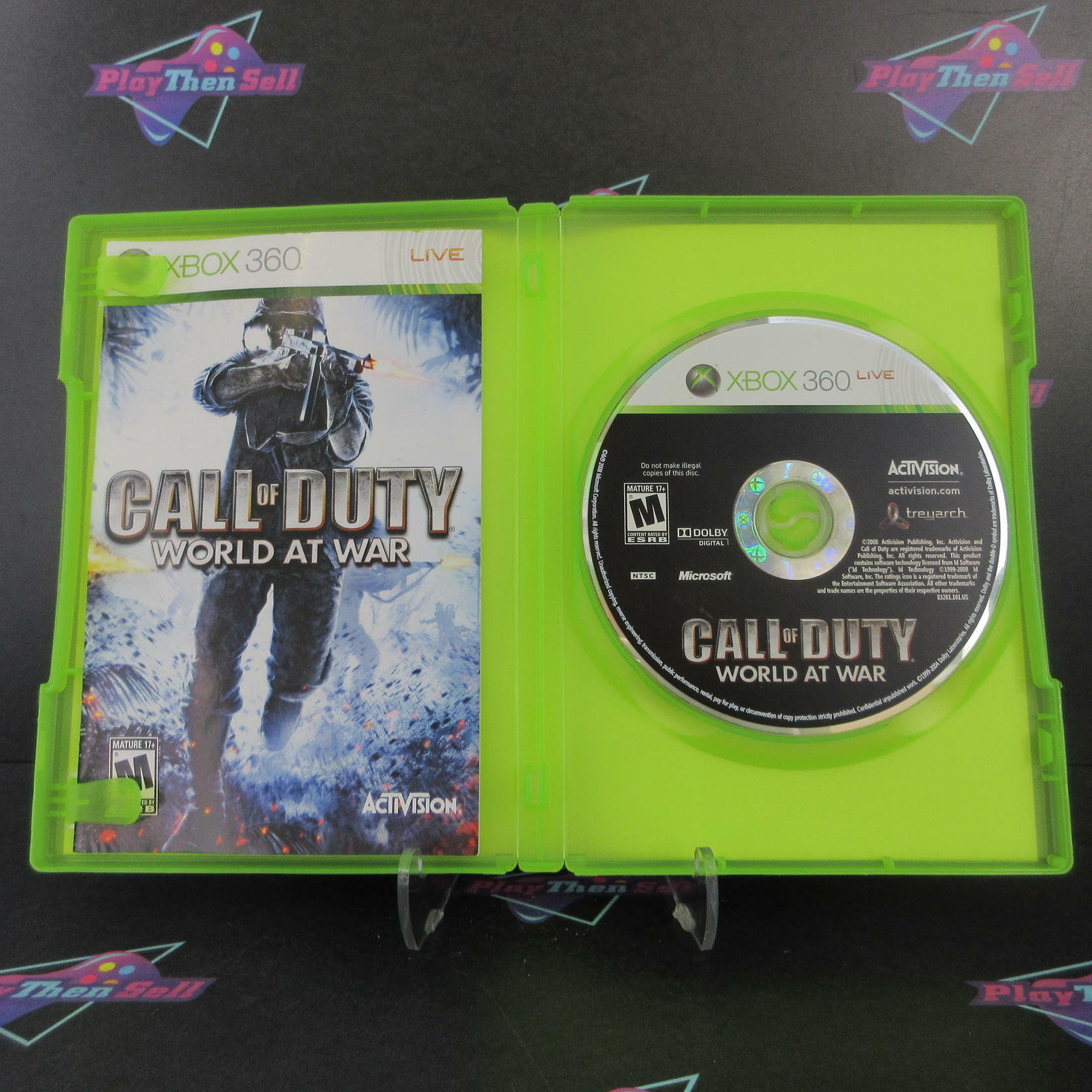 Call of Duty World at War Xbox 360 Complete - Excellent