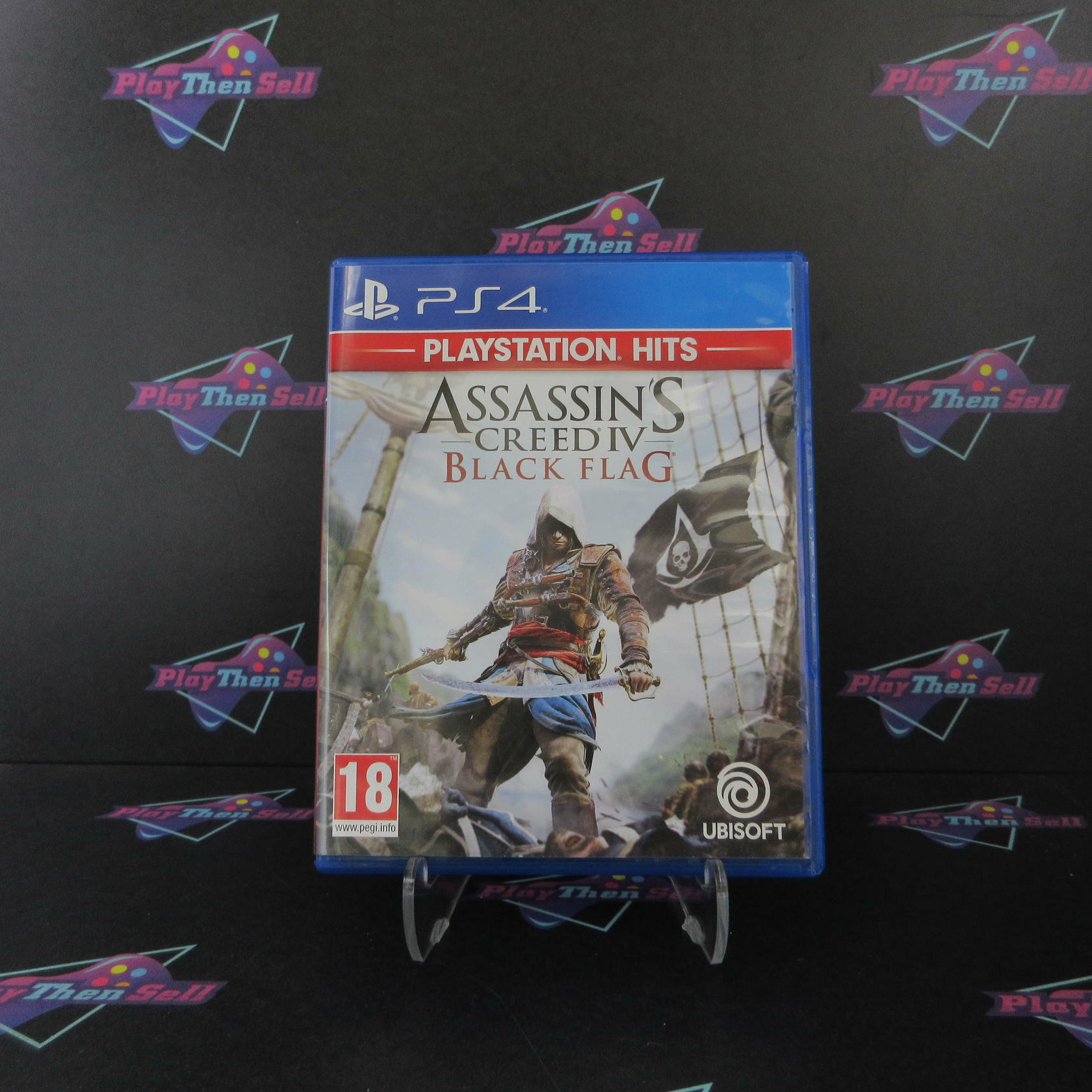 Assassin's Creed IV 4 Black Flag PS4 PlayStation 4 PH PEGI - Like New