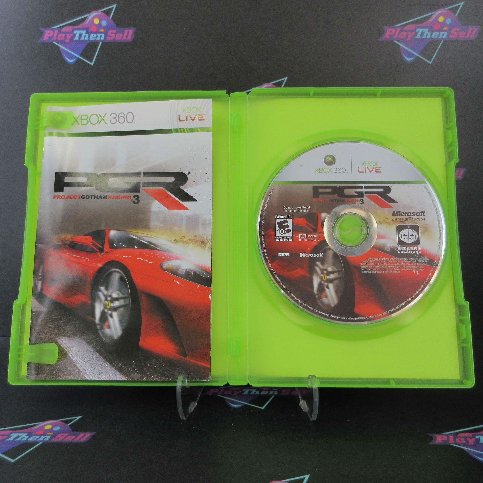 Project Gotham Racing 3 Xbox 360 Complete - Excellent