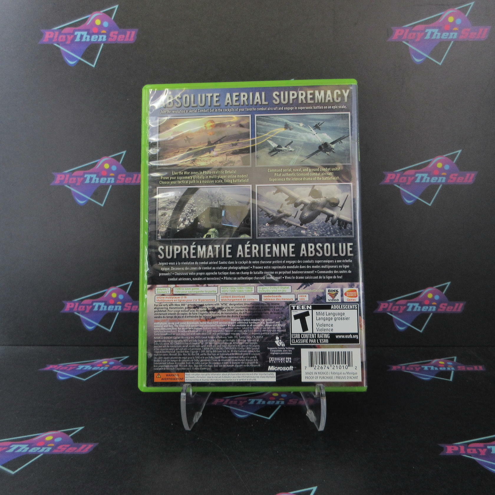 Ace Combat 6 Fires of Liberation Xbox 360 Complete - Refurbished