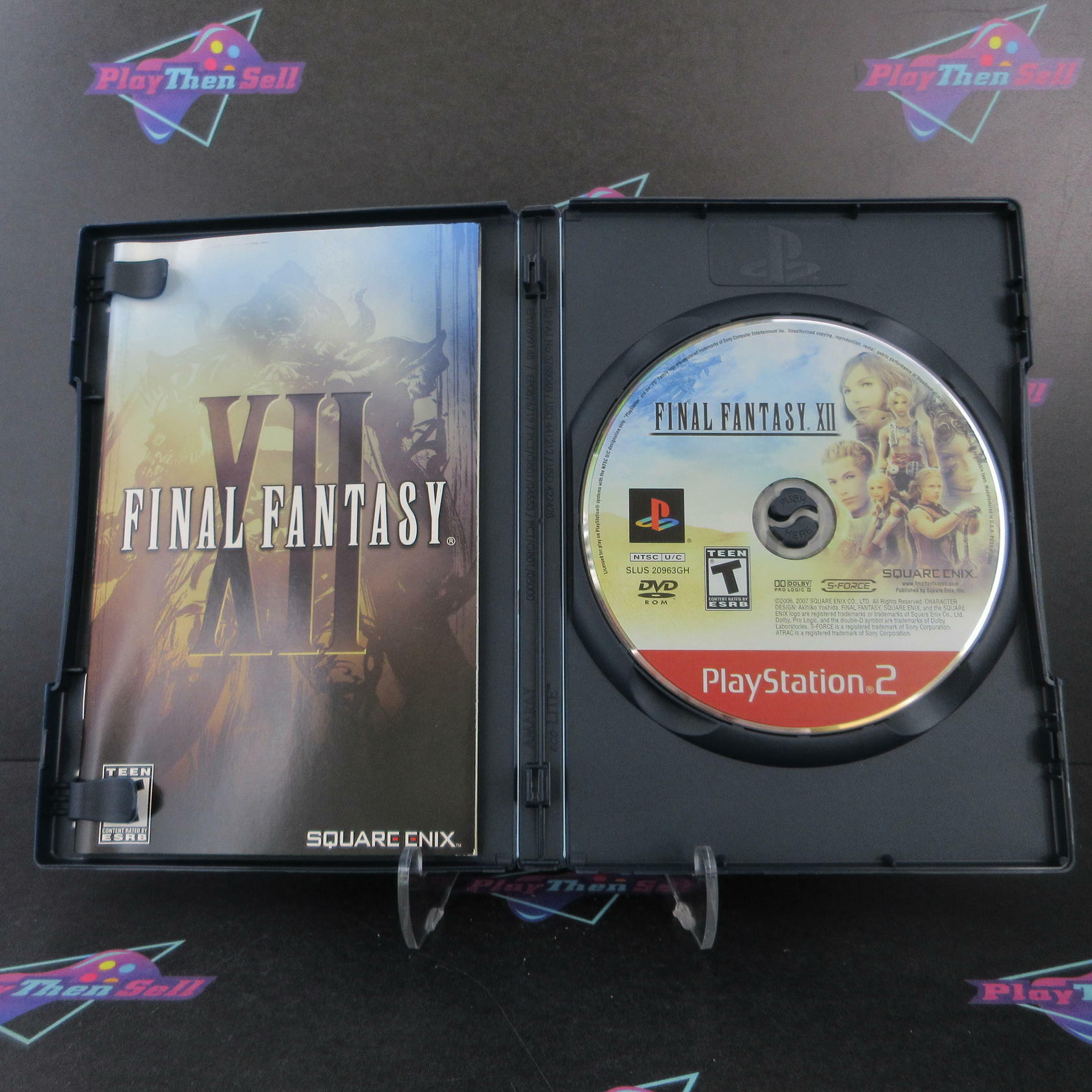 Final Fantasy XII PS2 PlayStation 2 GH + Reg Card Complete - Excellent