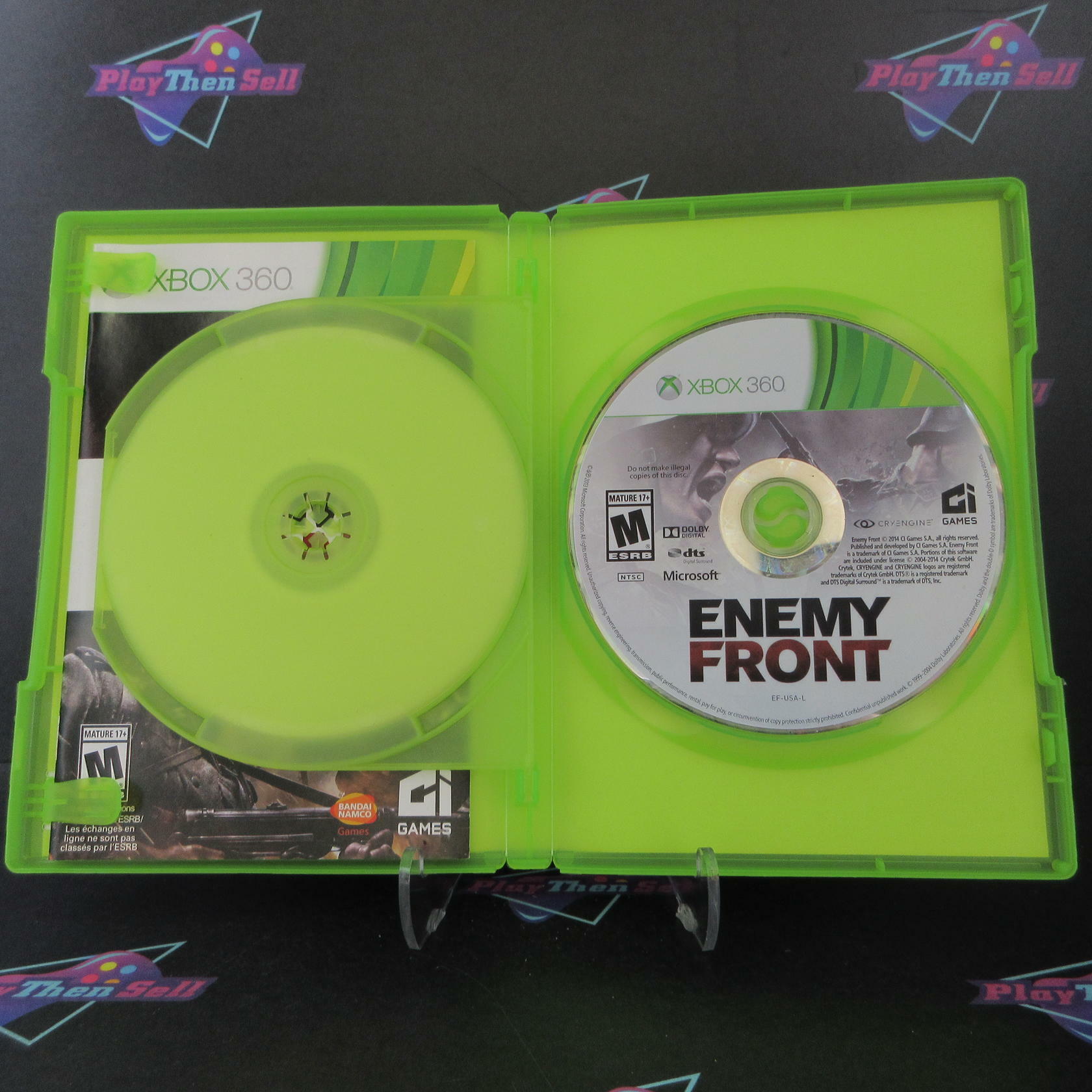 Enemy Front Special Edition Xbox 360 + Soundtrack Complete - Excellent