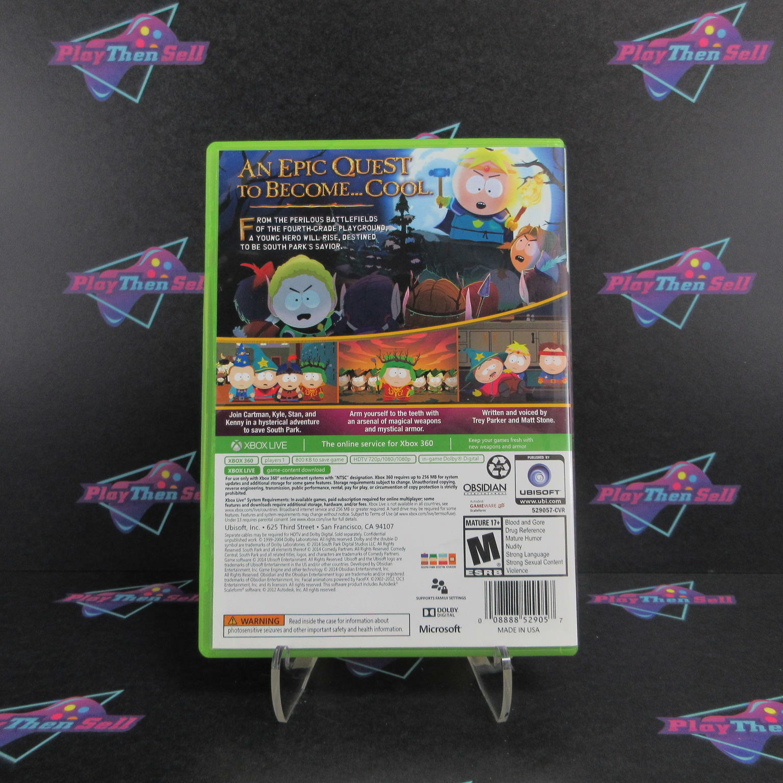 South Park The Stick of Truth Xbox 360 Complete - Excellent