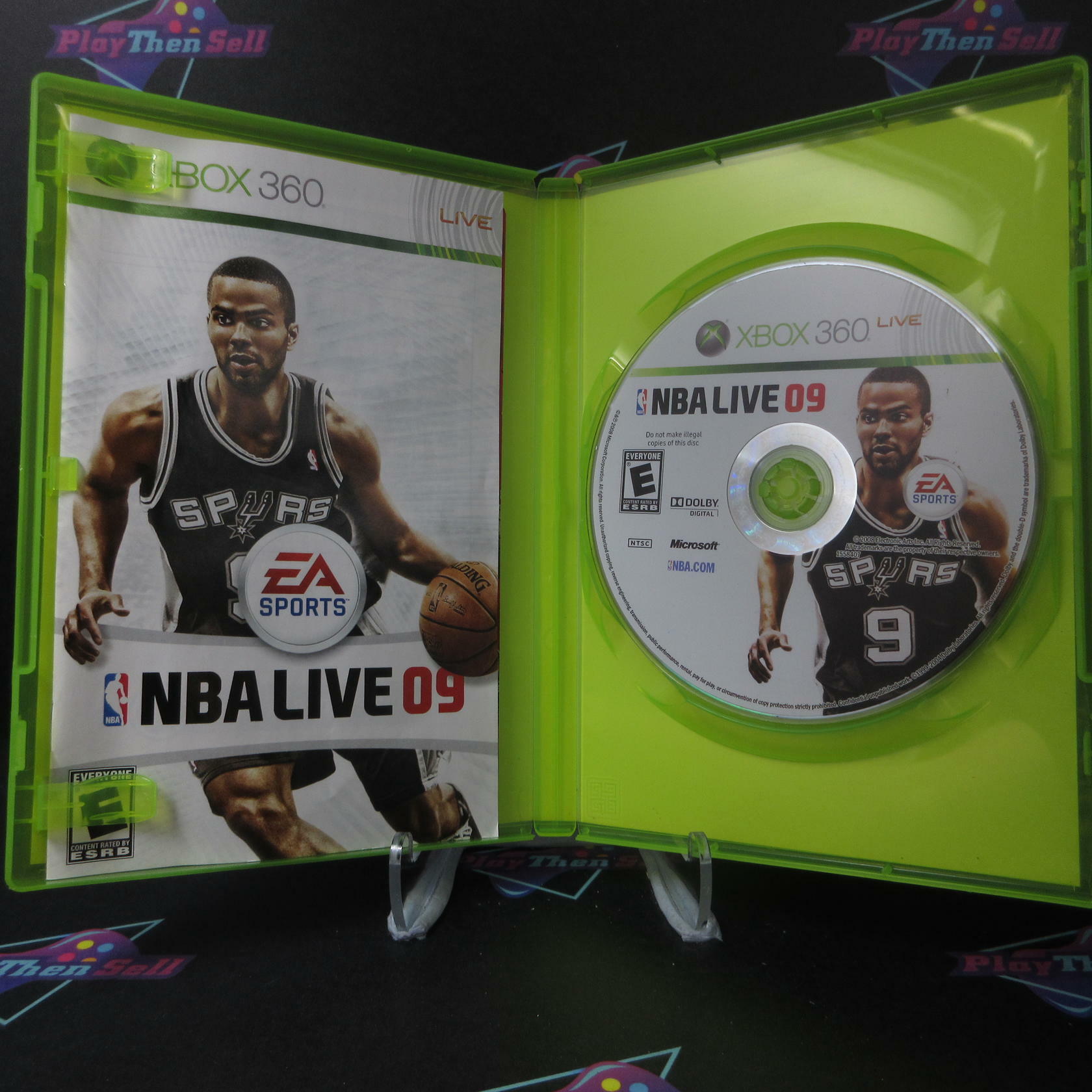 NBA Live 09 Xbox 360 Complete - Excellent
