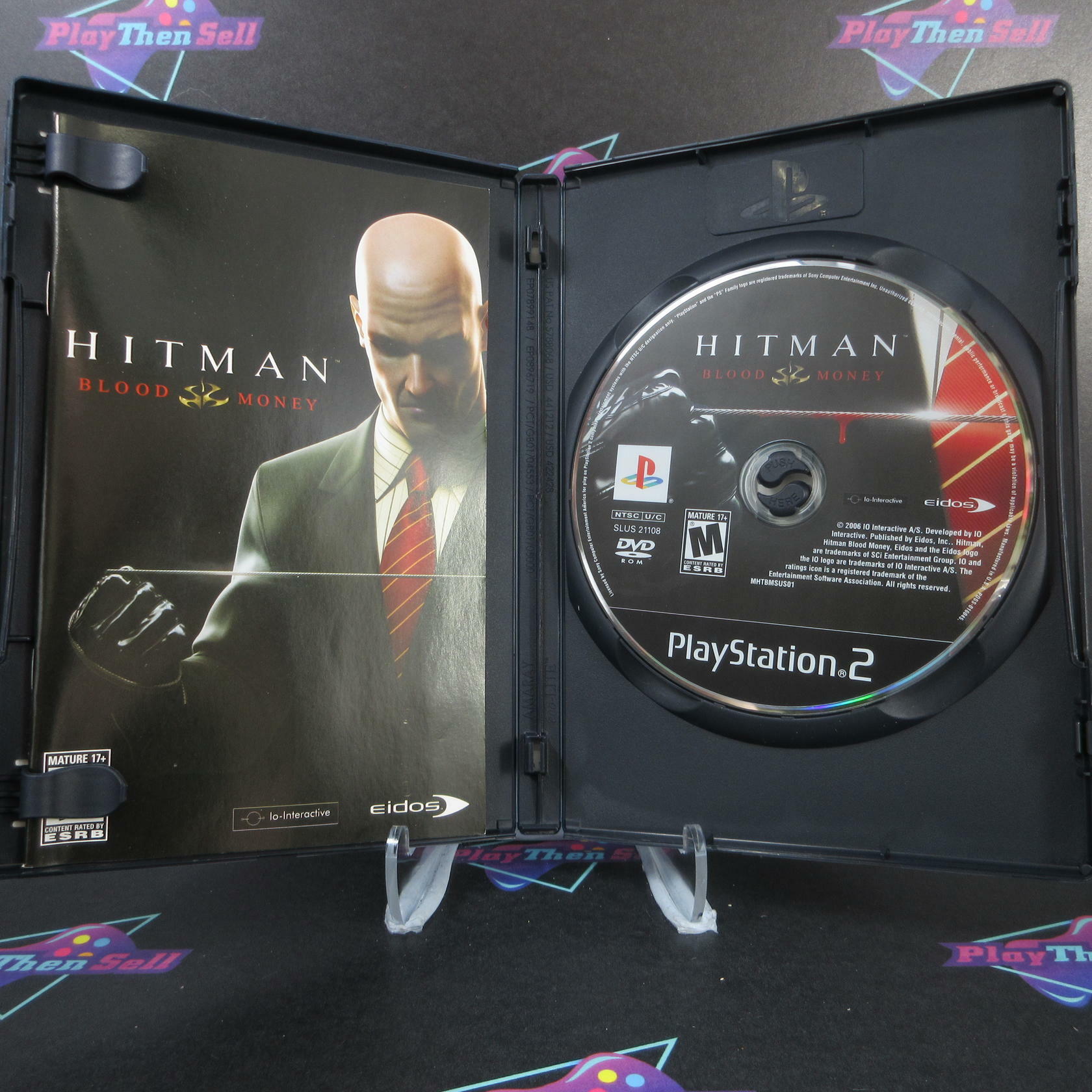 Hitman Blood Money PS2 PlayStation 2 - Like New