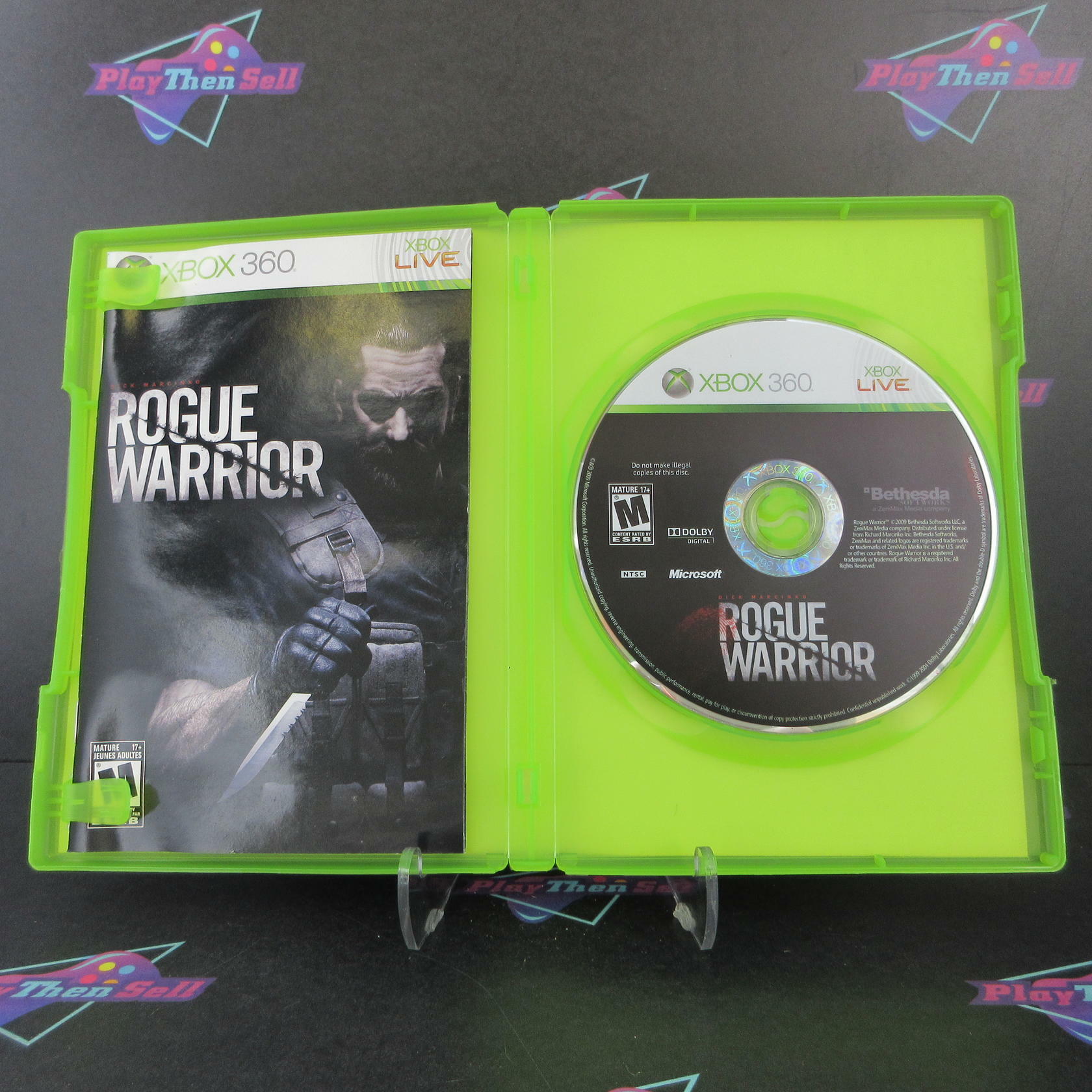 Rogue Warrior Xbox 360 Complete - Excellent