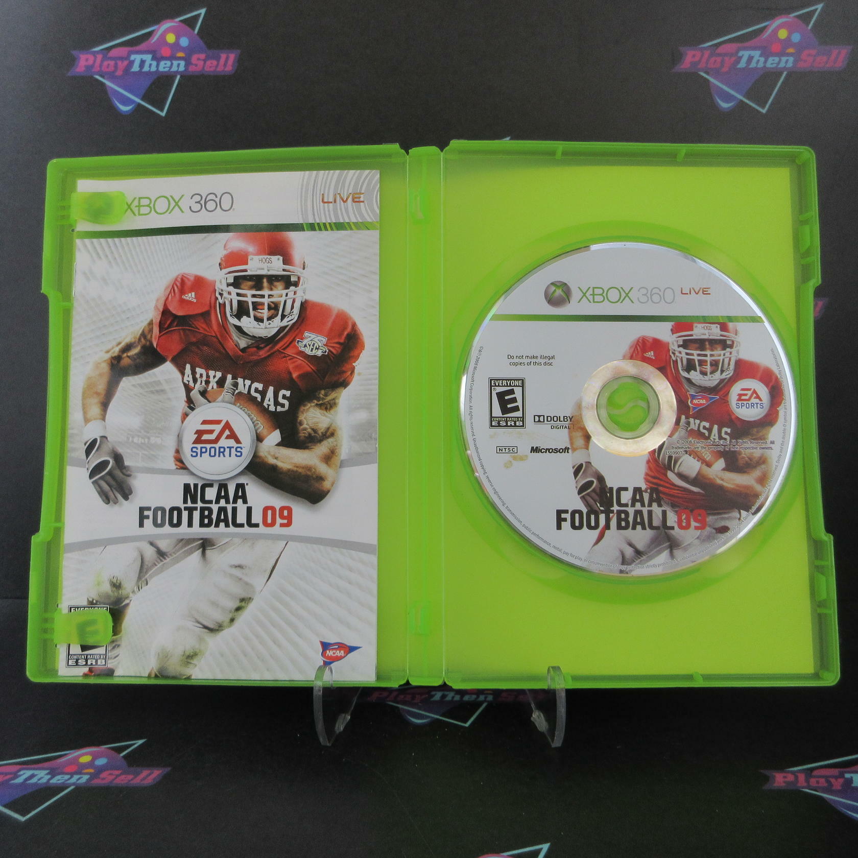 NCAA Football 09 Xbox 360 Complete - Excellent