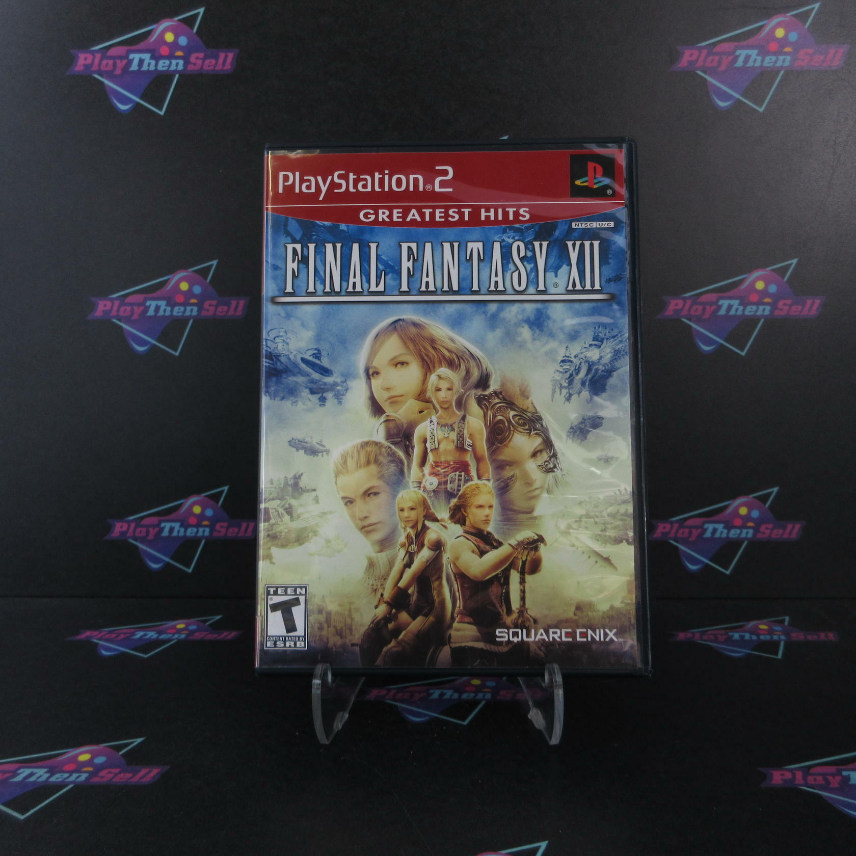 Final Fantasy XII PS2 PlayStation 2 GH + Reg Card Complete - Excellent