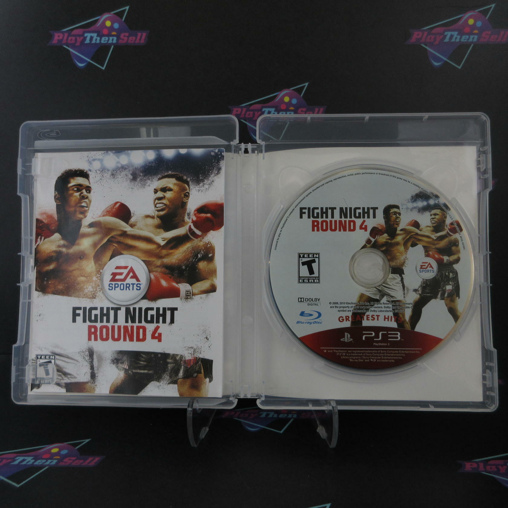 Fight Night Round 4 PS3 PlayStation 3 GH Disc - Like New