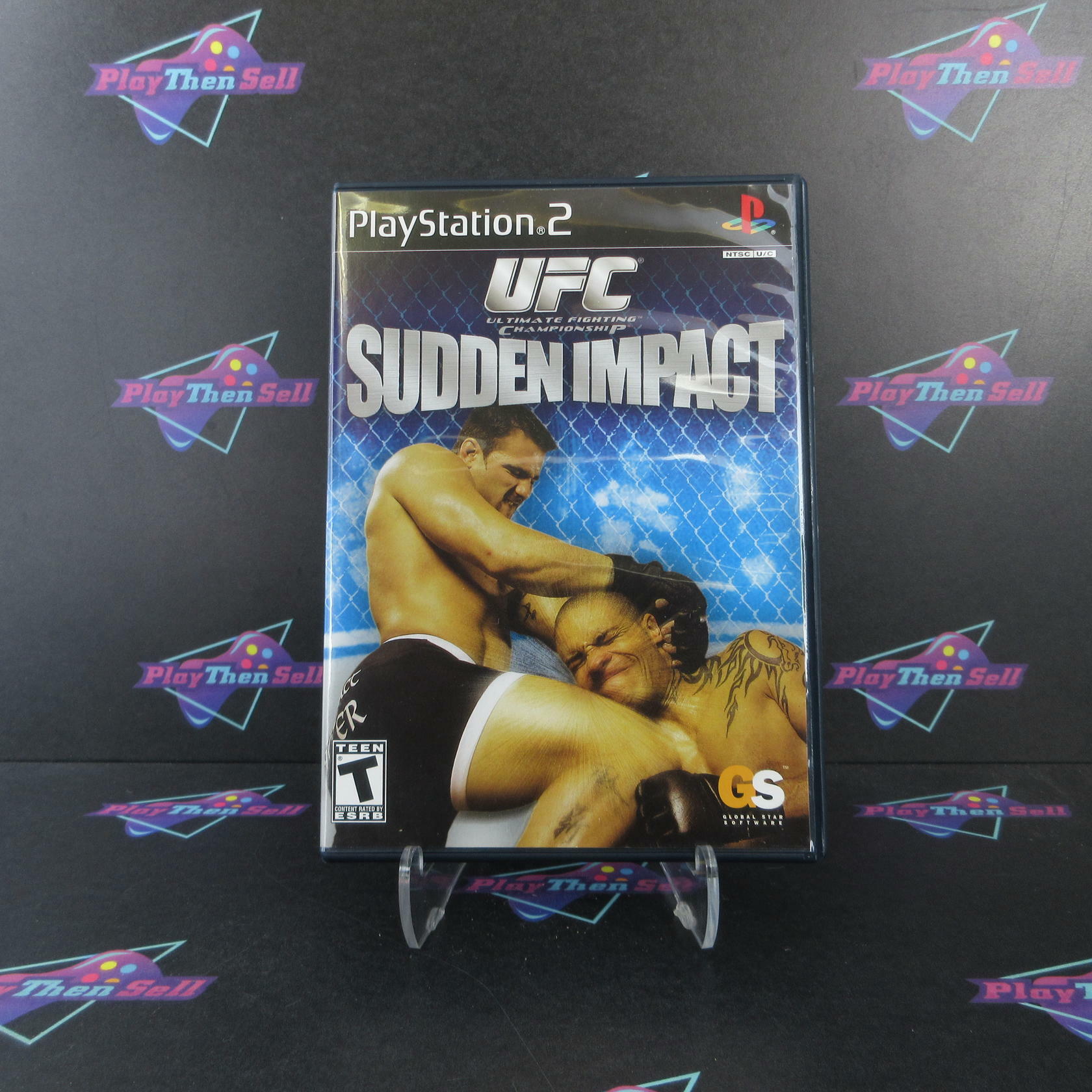 UFC Sudden Impact PS2 PlayStation 2 Complete - Excellent