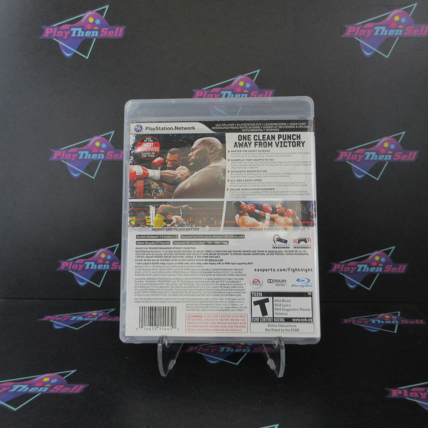 Fight Night Round 4 PS3 PlayStation 3 GH Disc - Like New