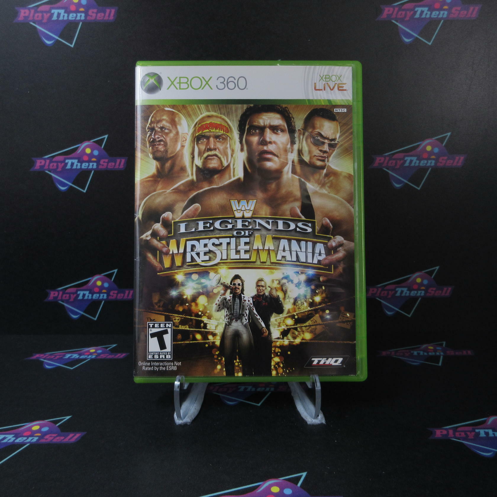 WWE Legends of WrestleMania Xbox 360 Complete - Excellent