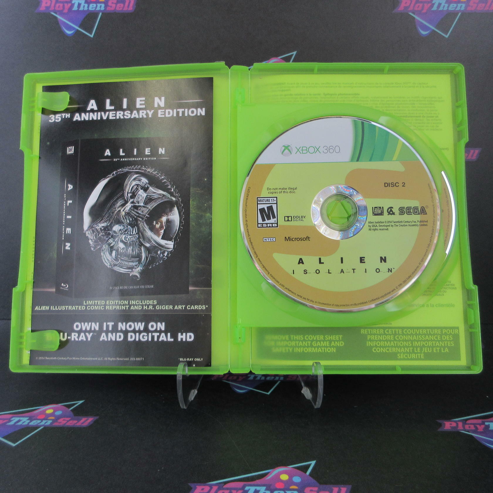 Alien Isolation Nostromo Edition Xbox 360 Complete - Excellent