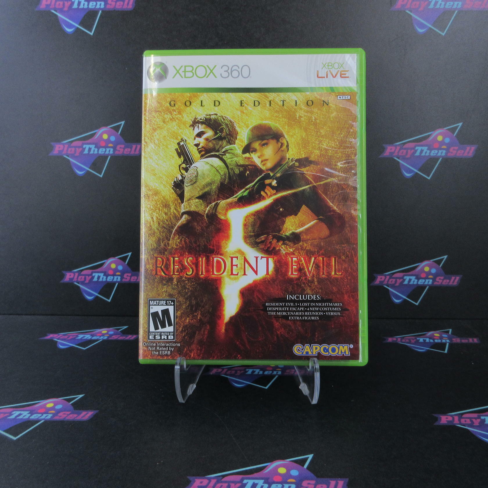 Resident Evil 5 Gold Edition Xbox 360 Complete - Excellent